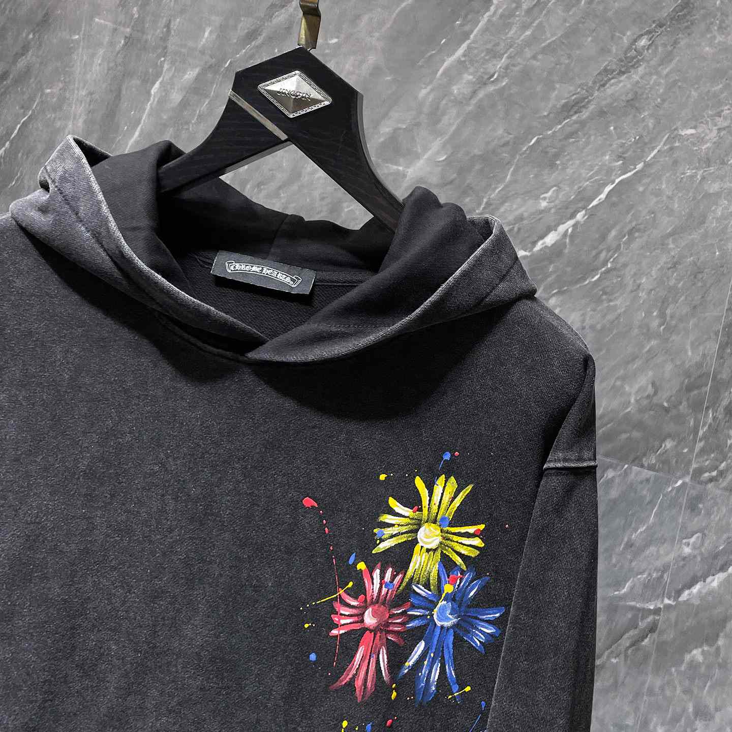 Chrome Hearts Cross Hoodie - PerfectKickZ