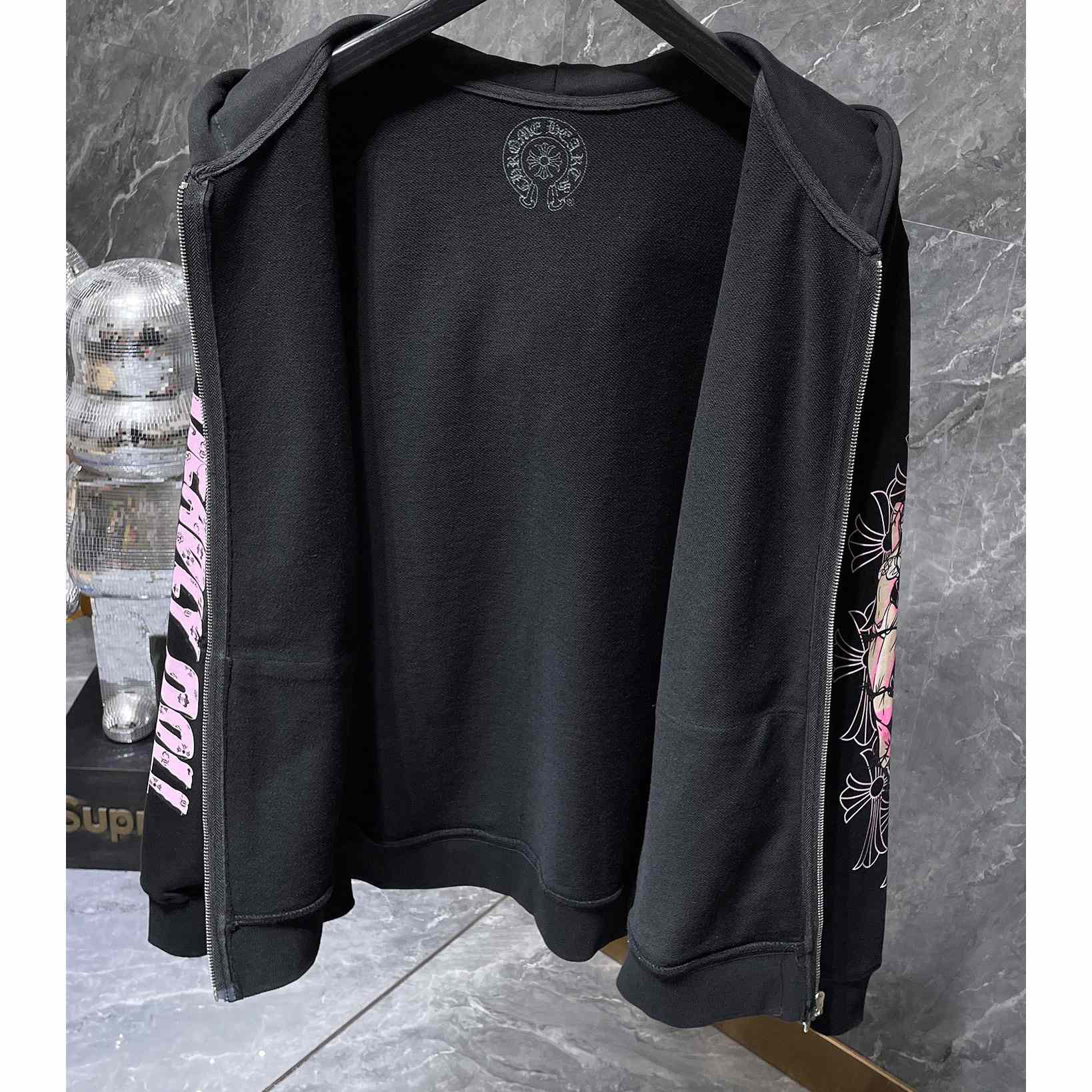 Chrome Hearts Zip Up Hoodie  - 