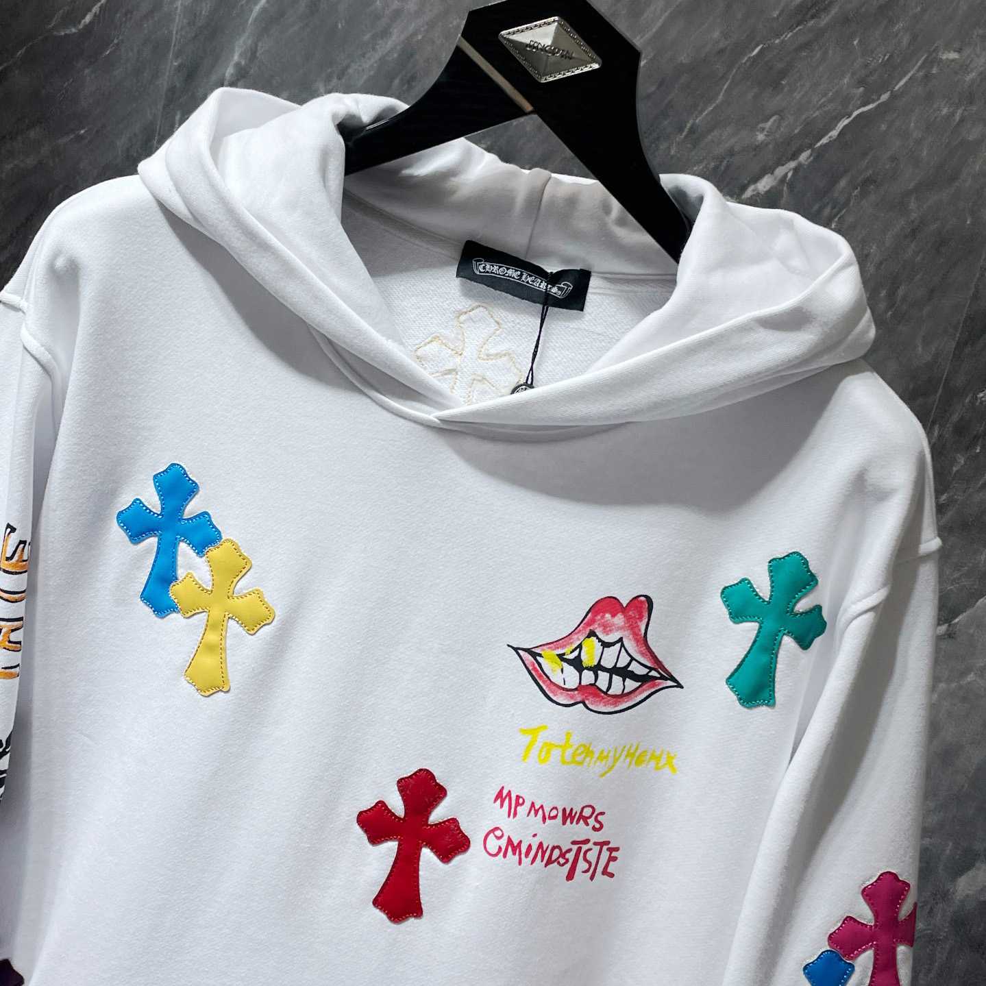 Chrome Hearts Cross Hoodie - PerfectKickZ
