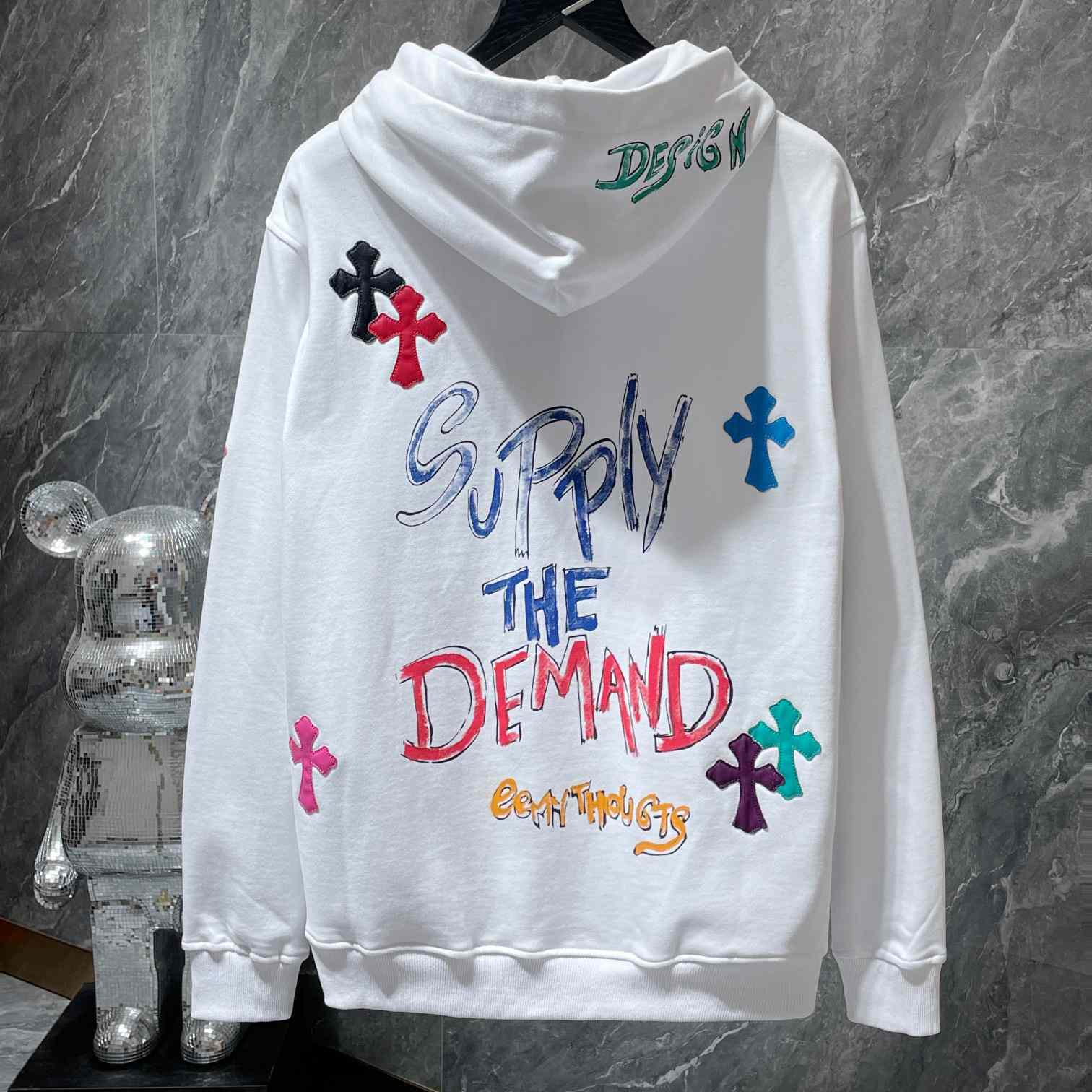 Chrome Hearts Cross Hoodie - PerfectKickZ