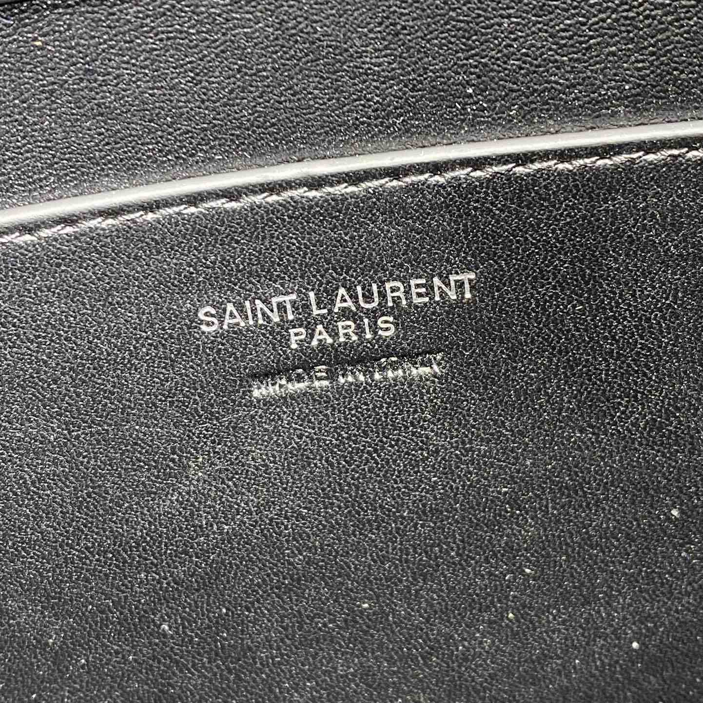 Saint Laurent Cassandre Envelope Messenger In Lambskin - PerfectKickZ