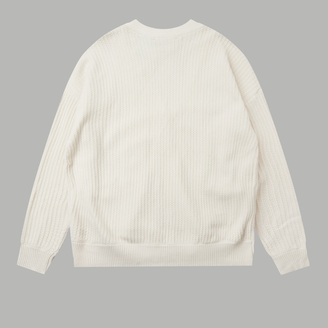 Gucci Knit Cotton Cardigan With Patch - PerfectKickZ