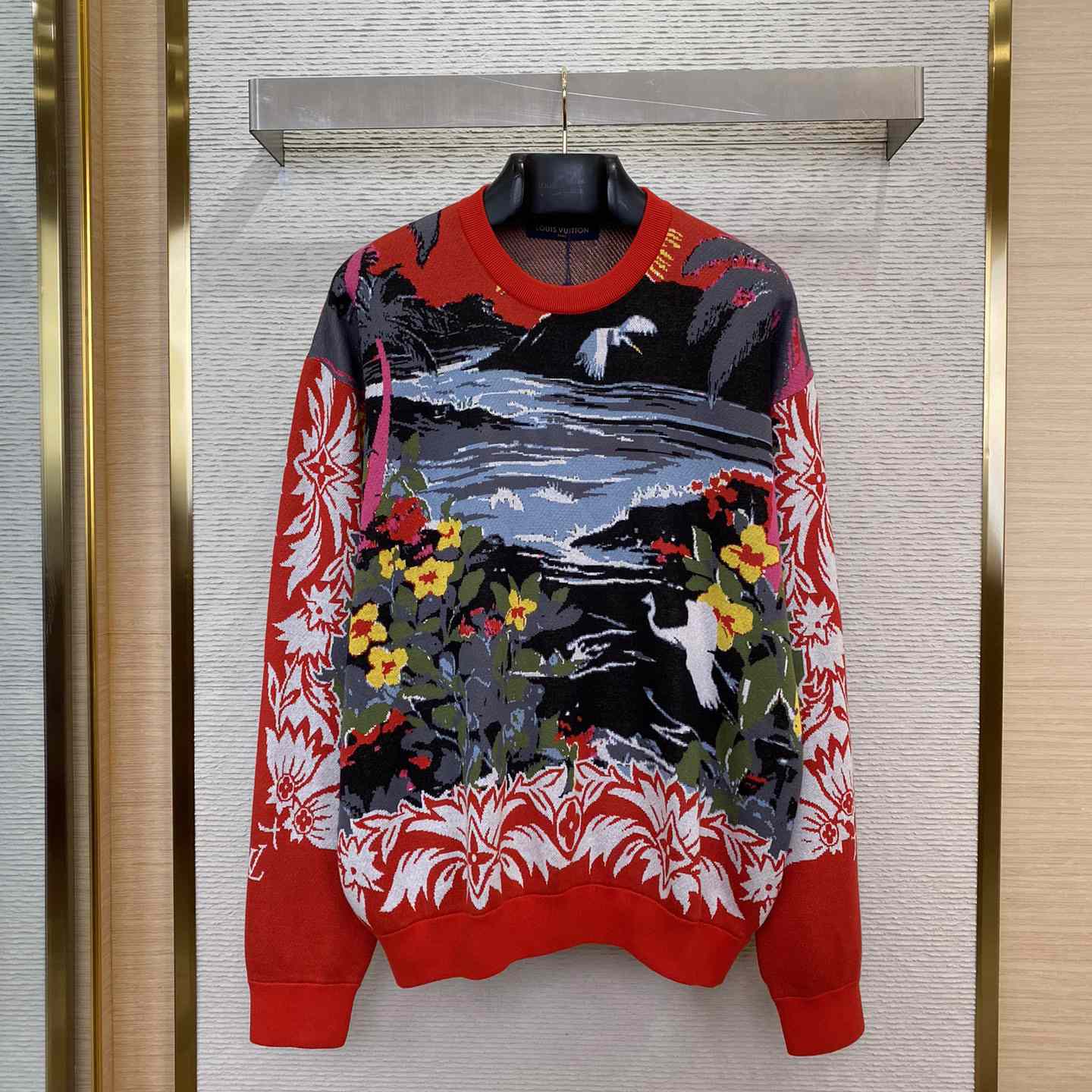 Louis Vuitton Jacquard Cotton Pullover - PerfectKickZ