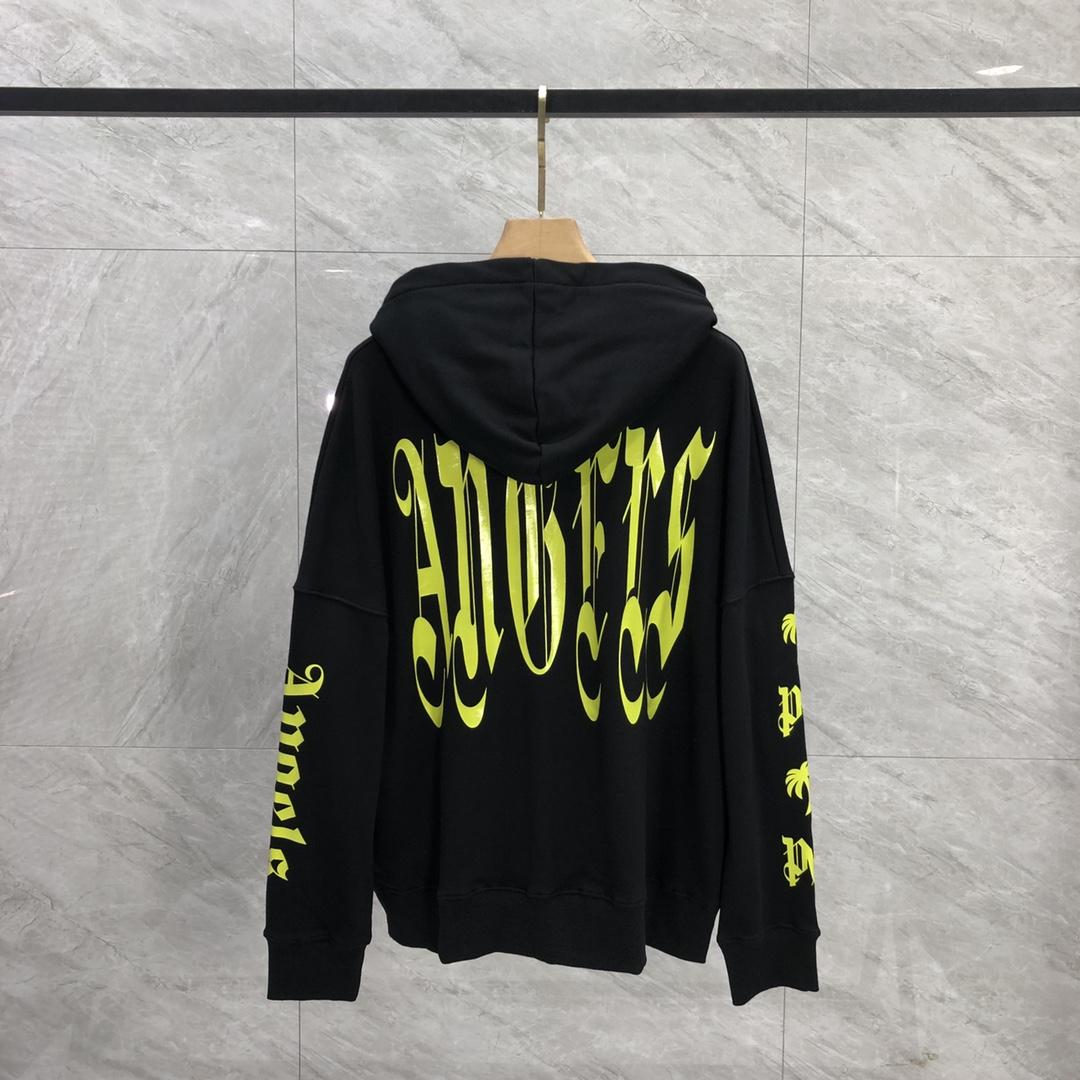 Palm Angels Black Vertigo Hoodie - PerfectKickZ
