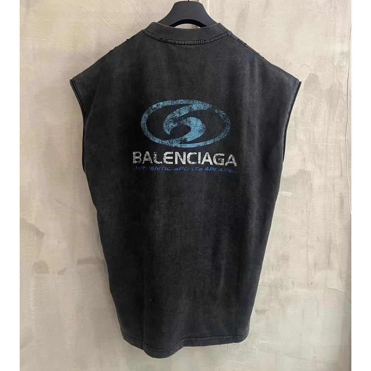Balenciaga Surfer Graphic-print Cotton Vest - PerfectKickZ