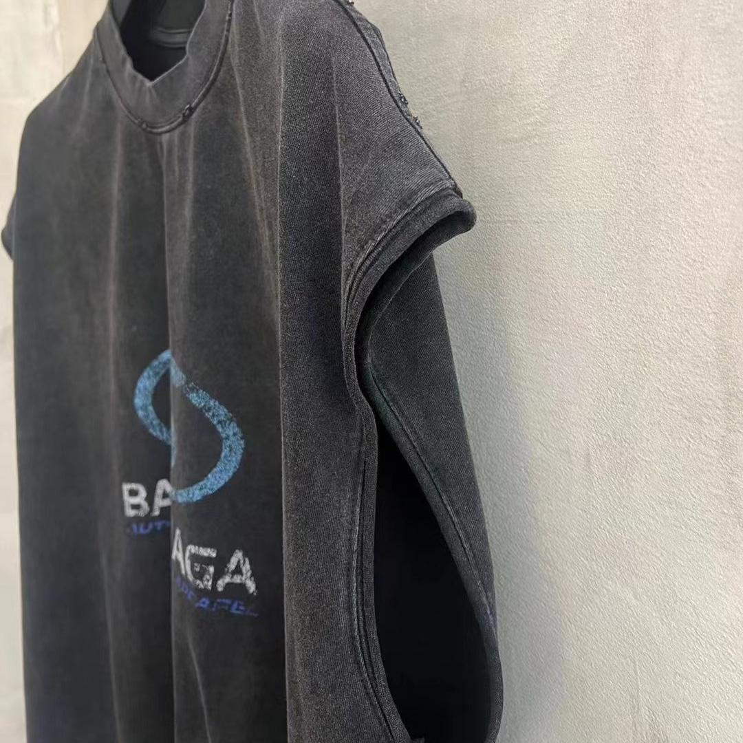 Balenciaga Surfer Graphic-print Cotton Vest - PerfectKickZ