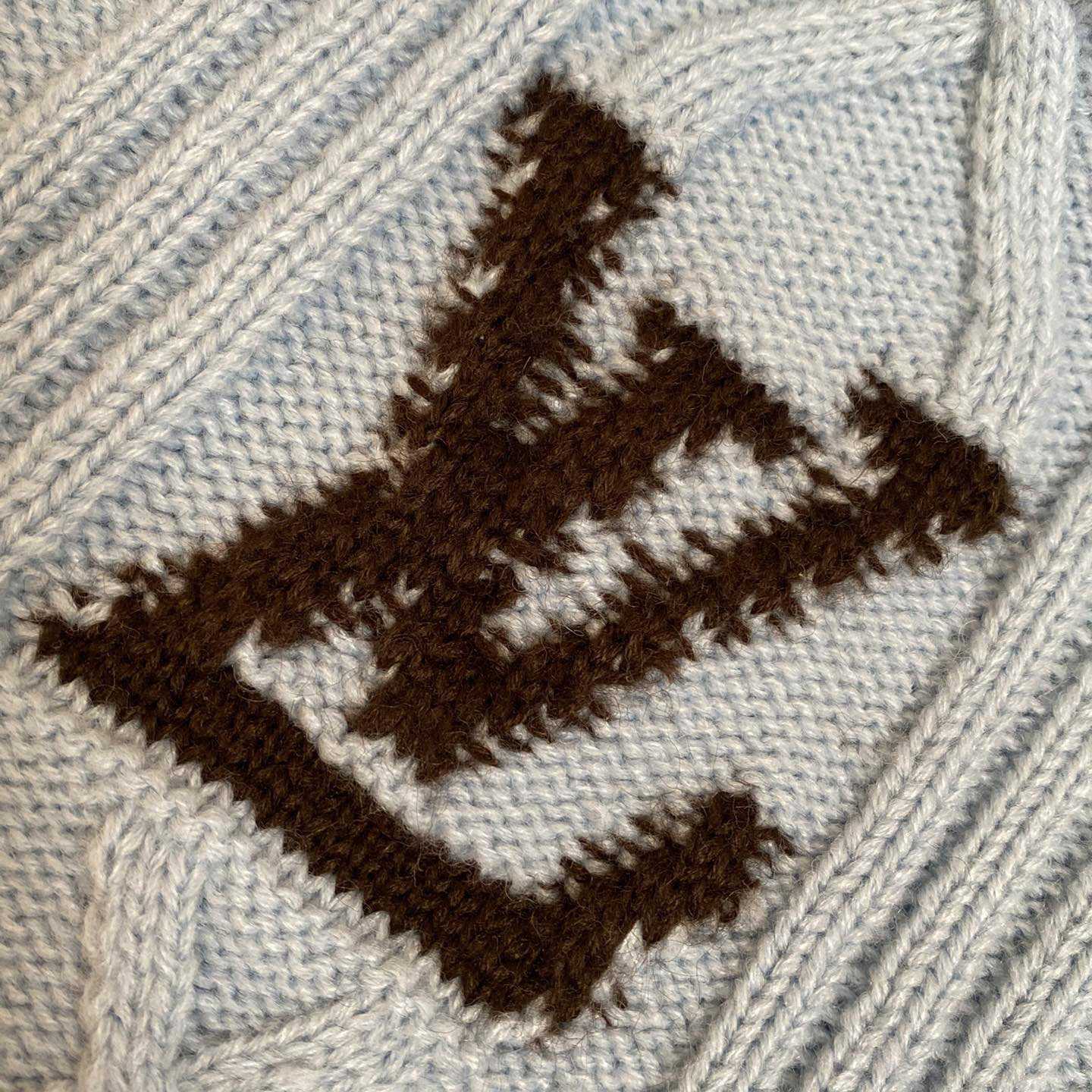 Louis Vuitton Cable-Knit Wool And Mohair V-Neck Pullover   1AFPYY - PerfectKickZ