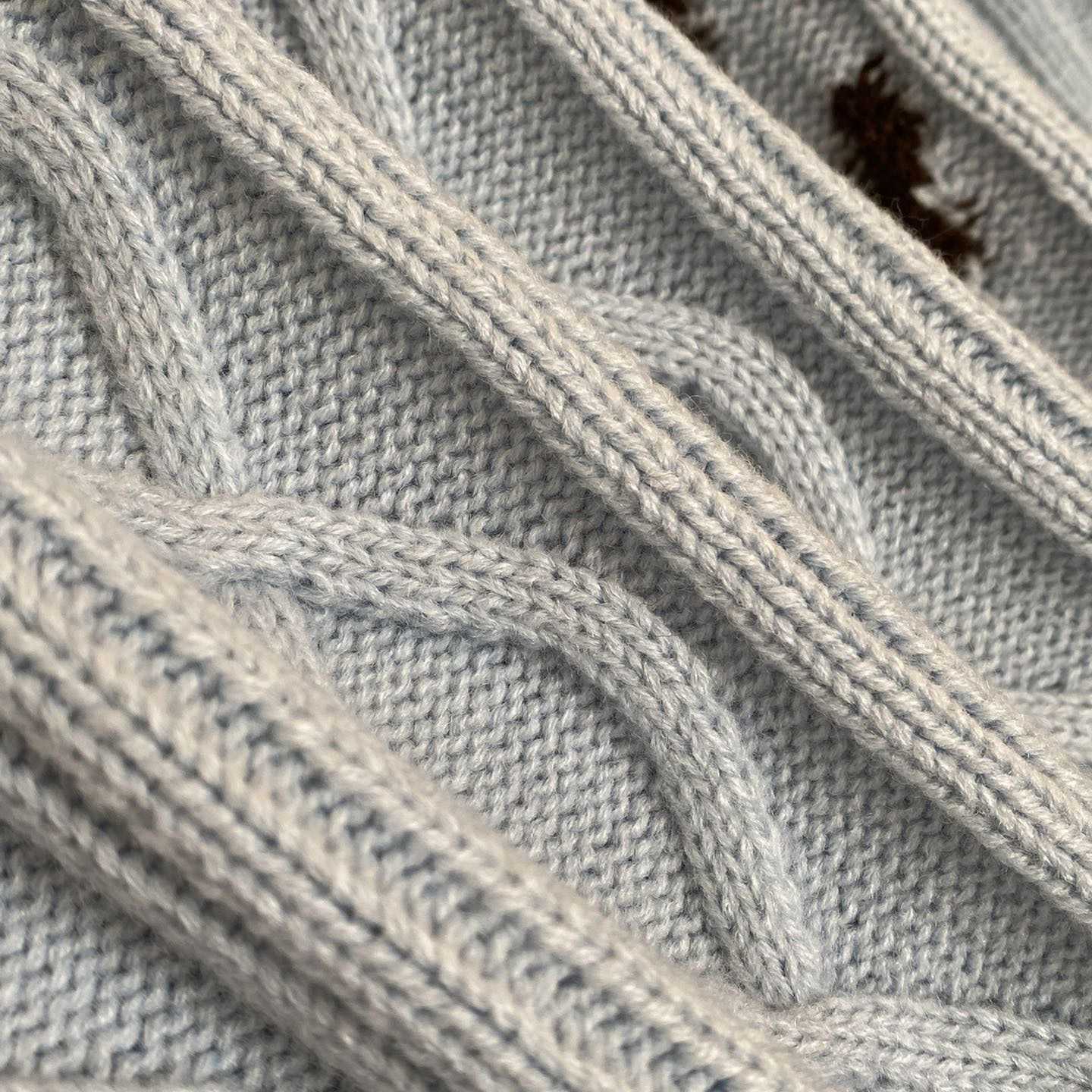 Louis Vuitton Cable-Knit Wool And Mohair V-Neck Pullover   1AFPYY - PerfectKickZ