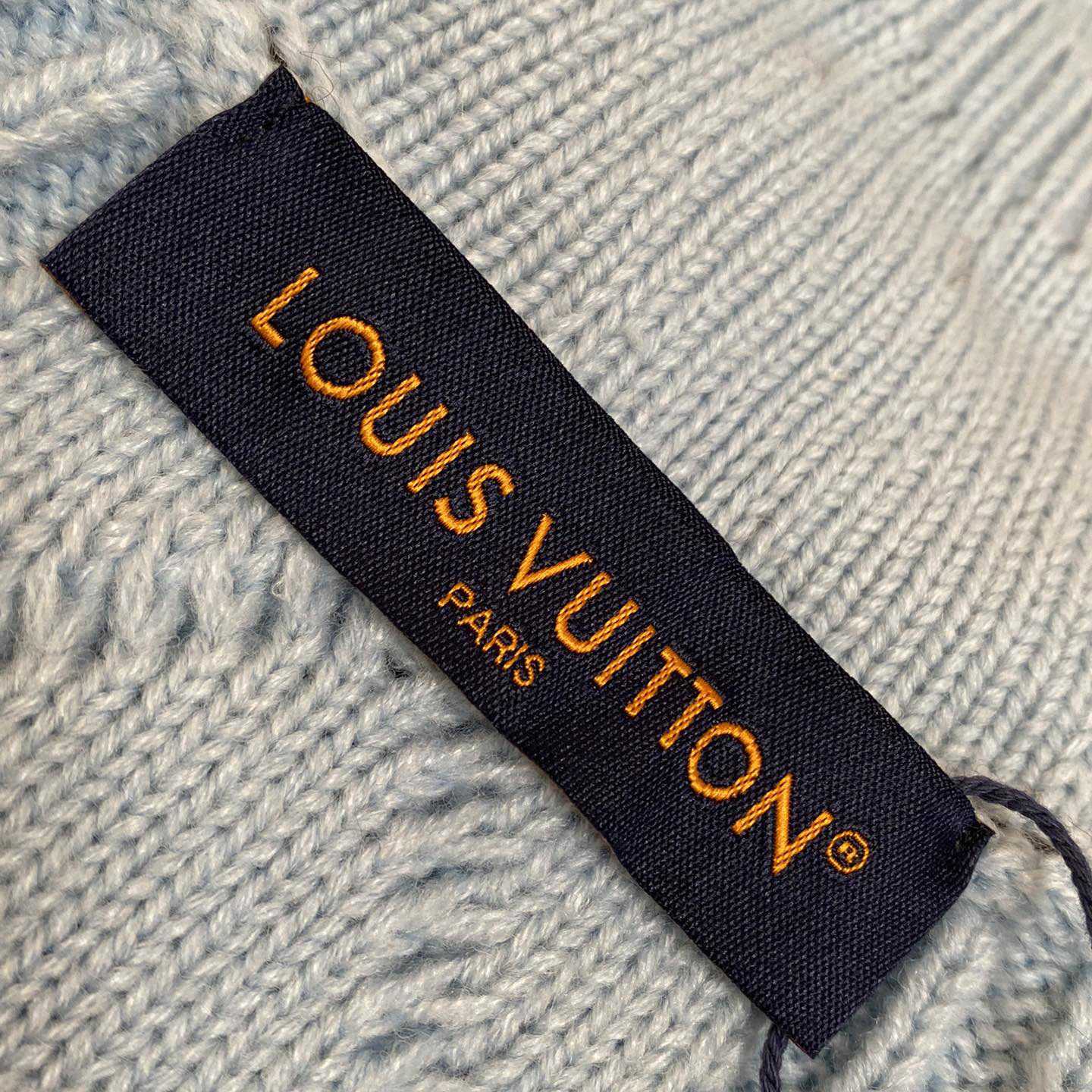 Louis Vuitton Cable-Knit Wool And Mohair V-Neck Pullover   1AFPYY - PerfectKickZ