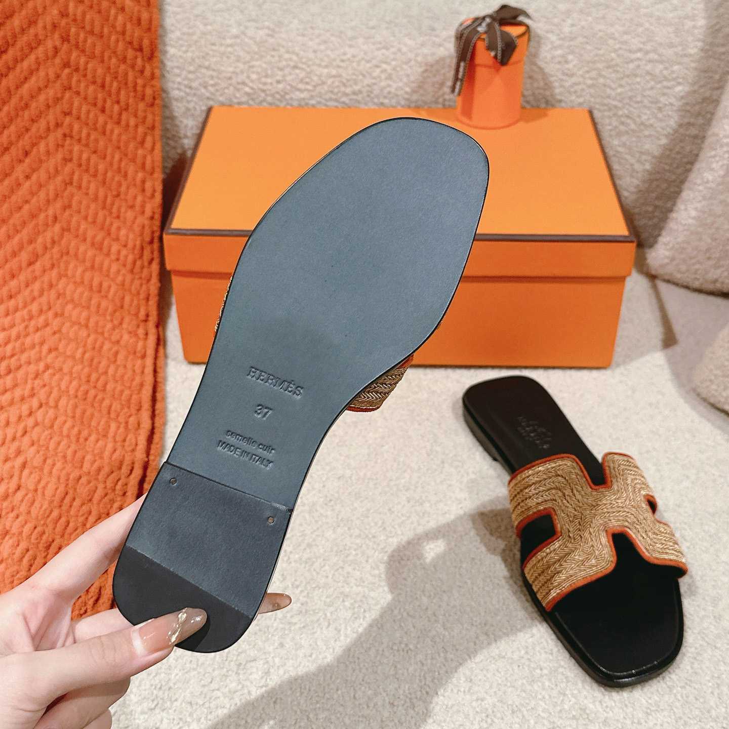 Hermes Oran Sandal - PerfectKickZ