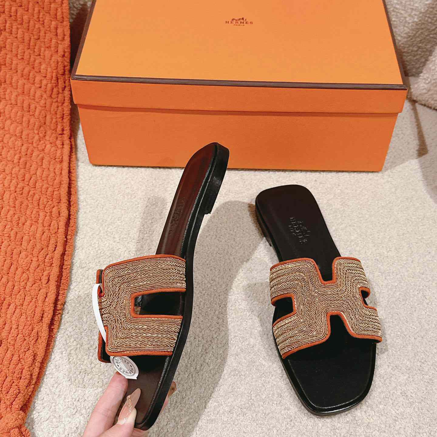 Hermes Oran Sandal - PerfectKickZ