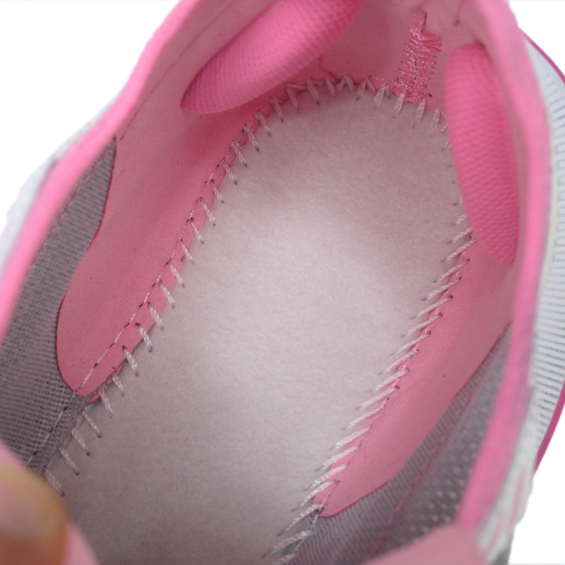Balenciaga Circuit Sneaker In Grey, White And Pink - PerfectKickZ