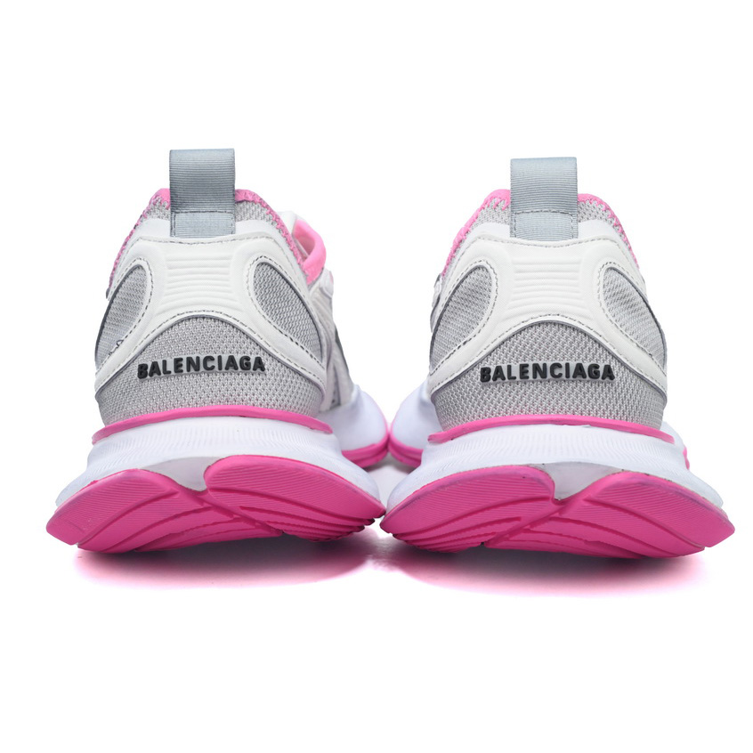 Balenciaga Circuit Sneaker In Grey, White And Pink - PerfectKickZ