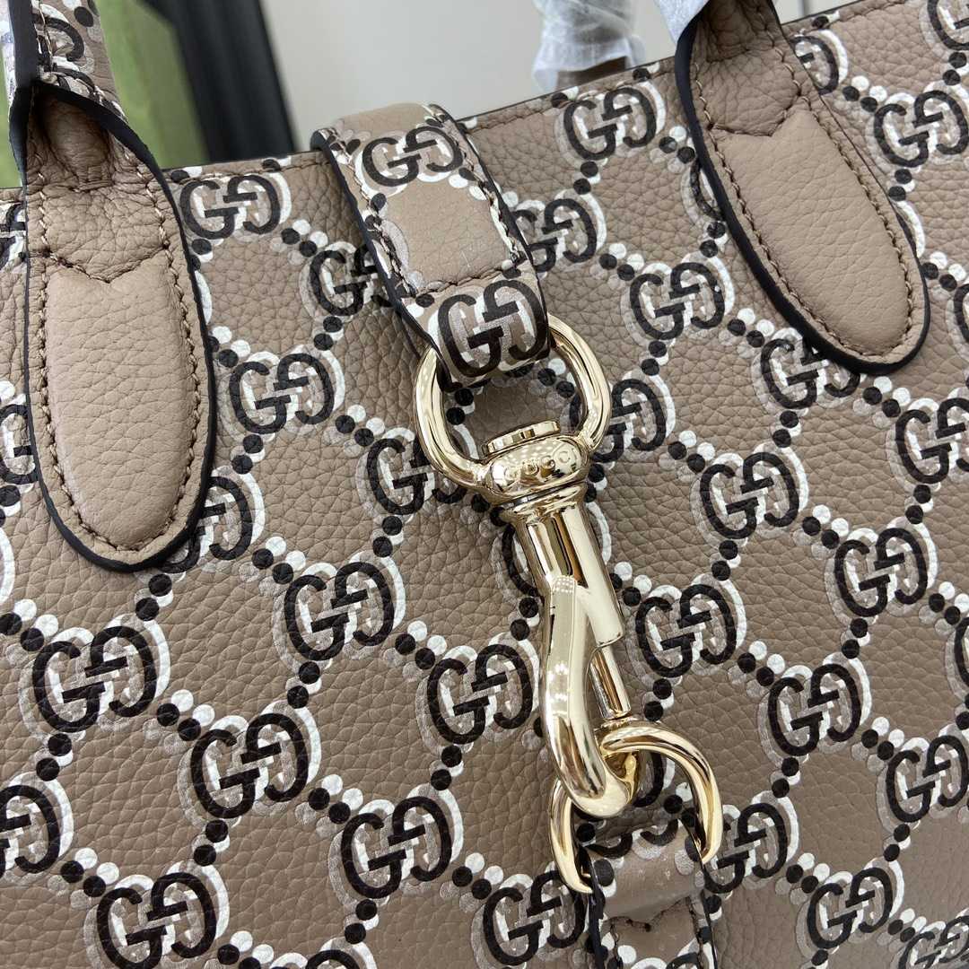 Gucci Small Tote Bag With GG Shadow  - PerfectKickZ