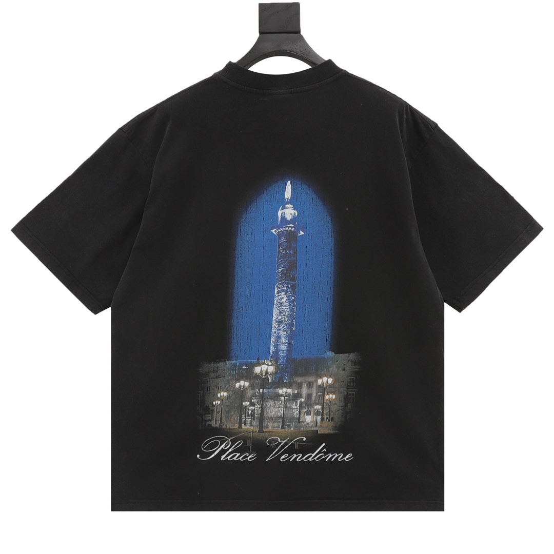 Balenciaga VOGUE Cotton T-Shirt  - PerfectKickZ
