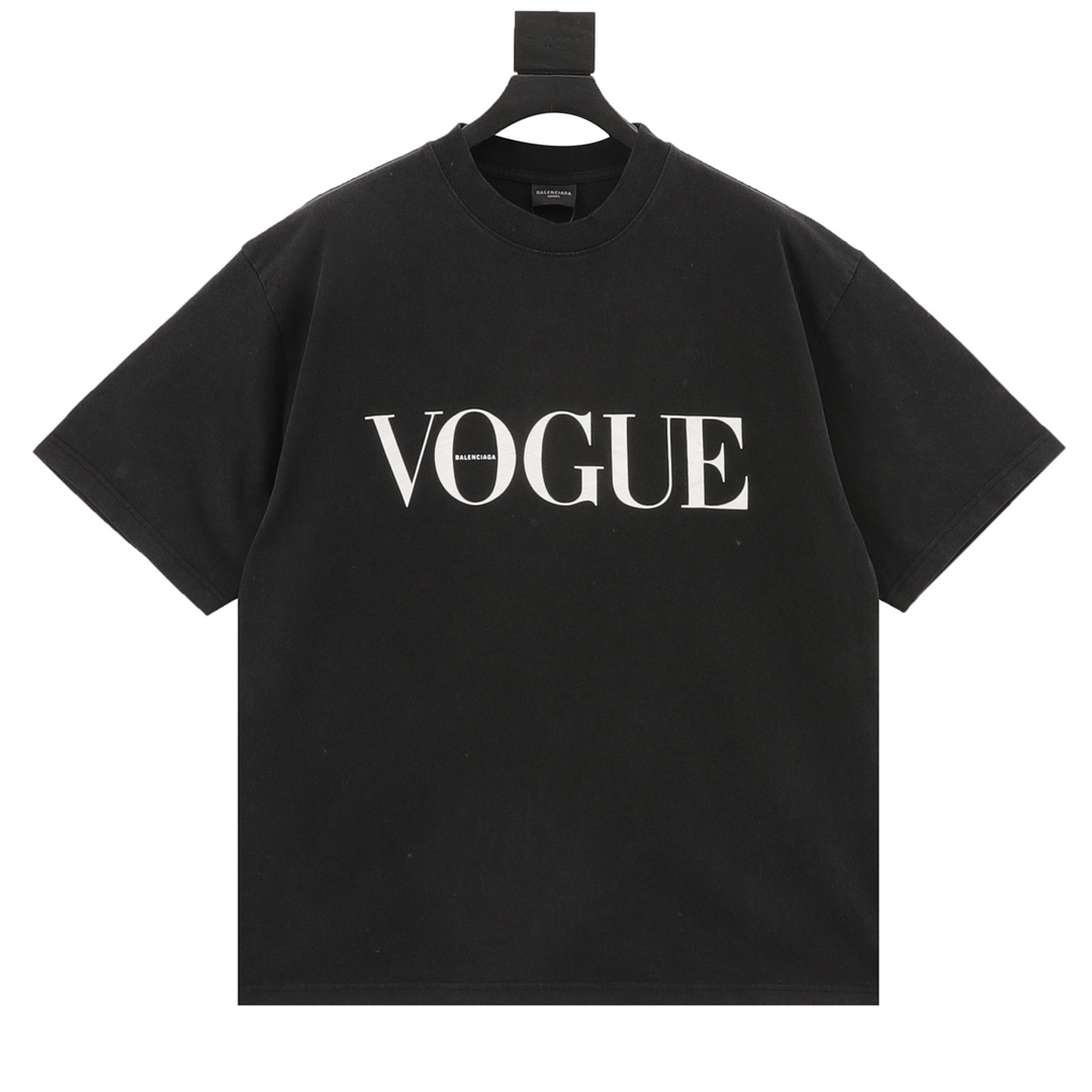 Balenciaga VOGUE Cotton T-Shirt  - PerfectKickZ