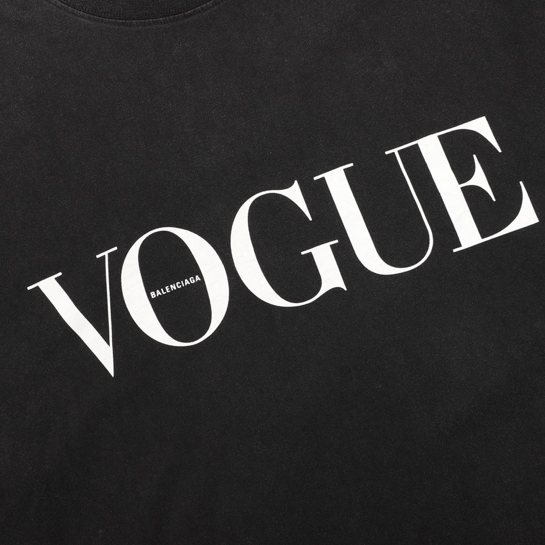 Balenciaga VOGUE Cotton T-Shirt  - PerfectKickZ