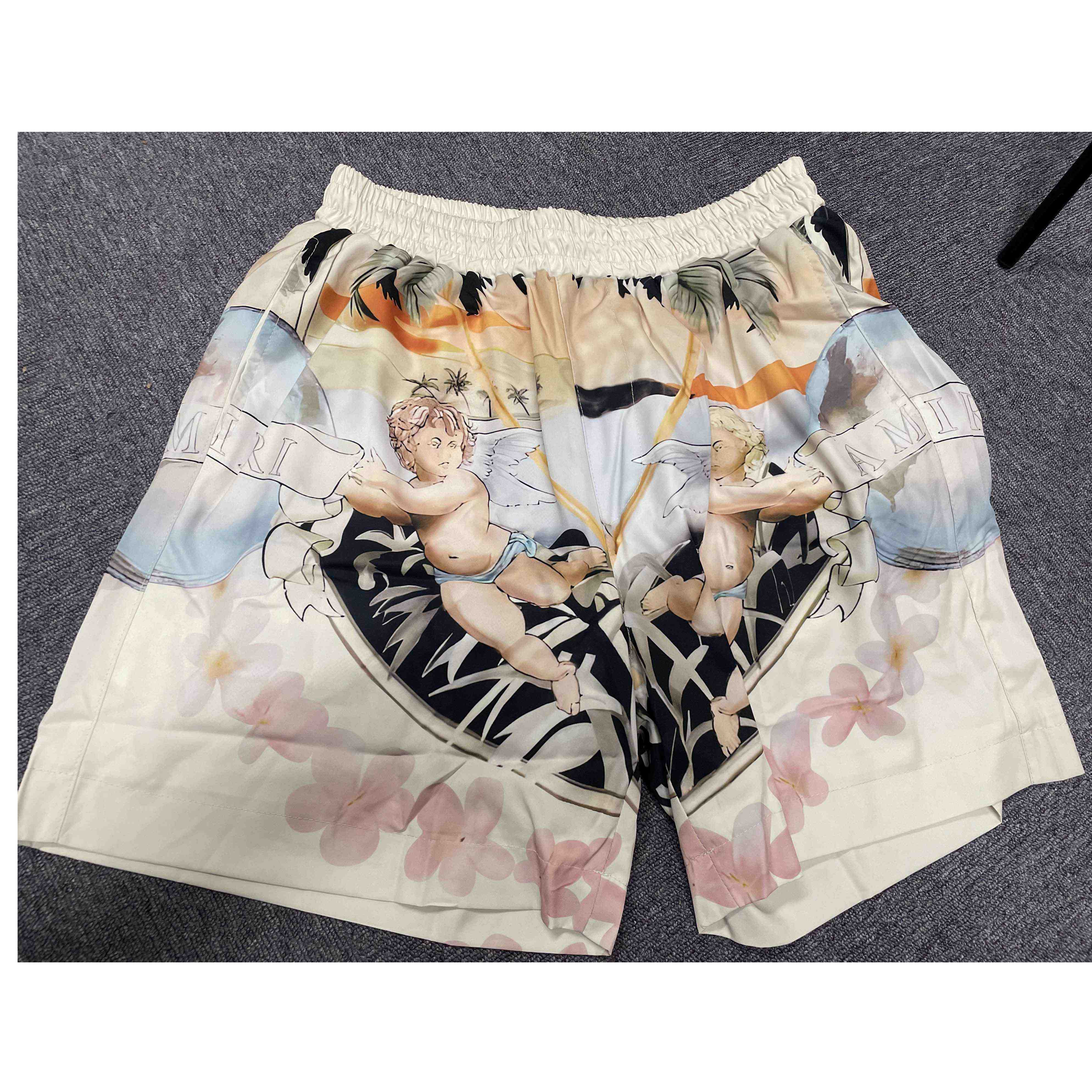 Amiri H-Hose Kurz Silk Shorts - PerfectKickZ