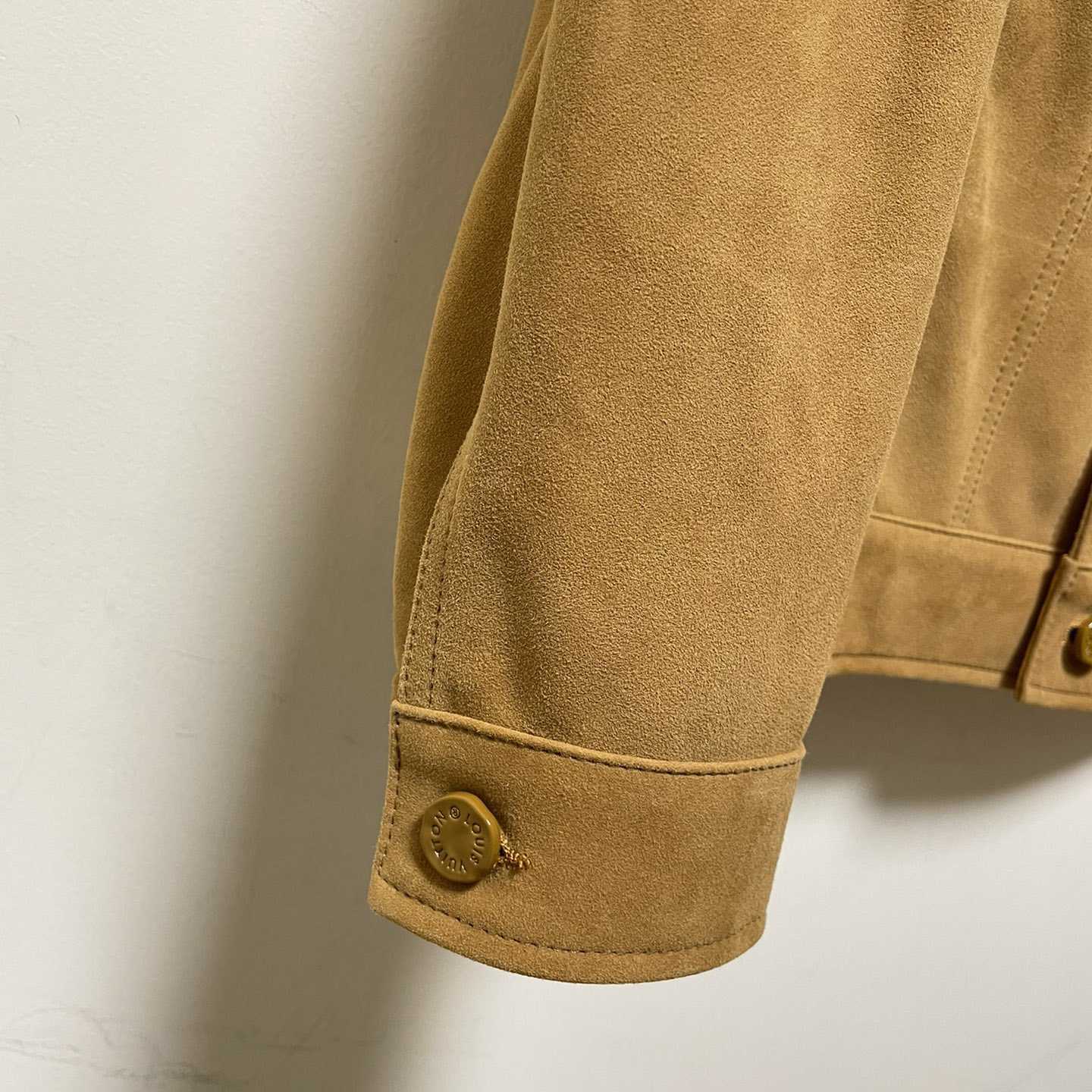 Louis Vuitton LVSE Suede Denim Jacket   1AA5LV - PerfectKickZ