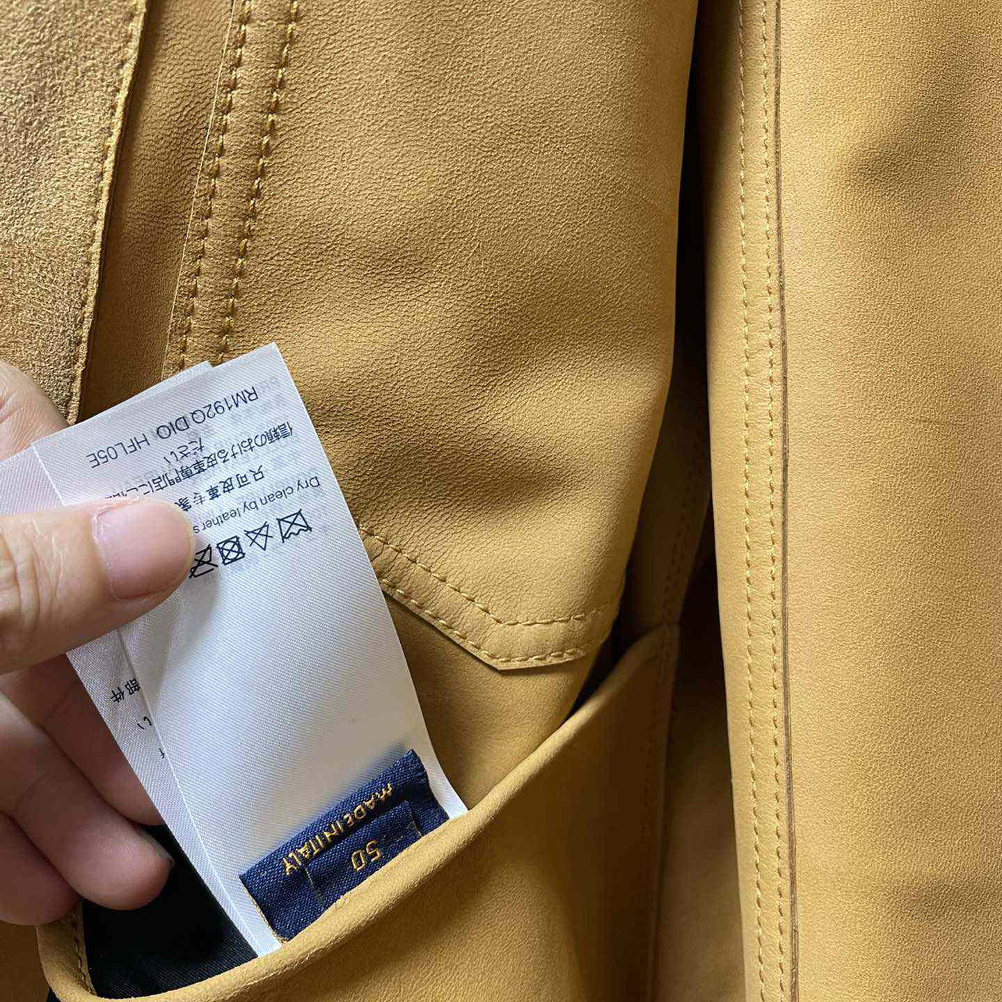 Louis Vuitton LVSE Suede Denim Jacket   1AA5LV - PerfectKickZ