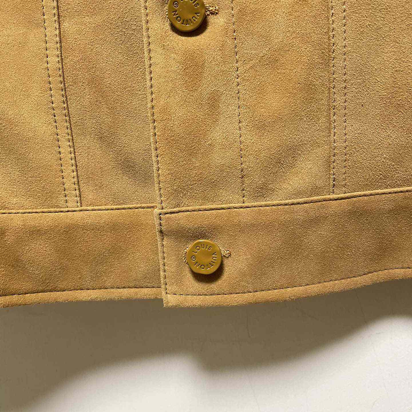 Louis Vuitton LVSE Suede Denim Jacket   1AA5LV - PerfectKickZ