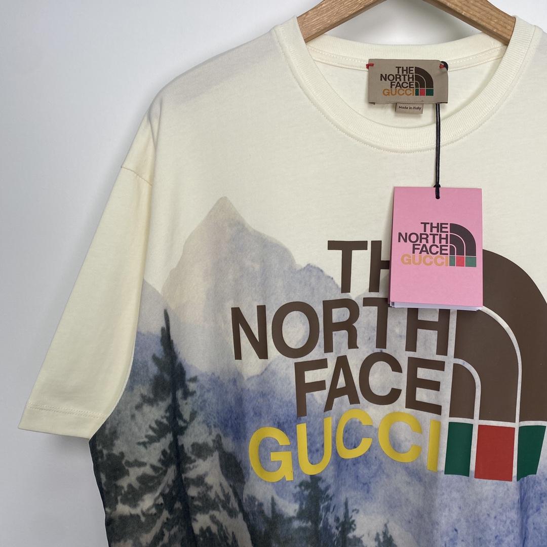 Gucci x The North Face Cotton Jersey T-shirt - PerfectKickZ