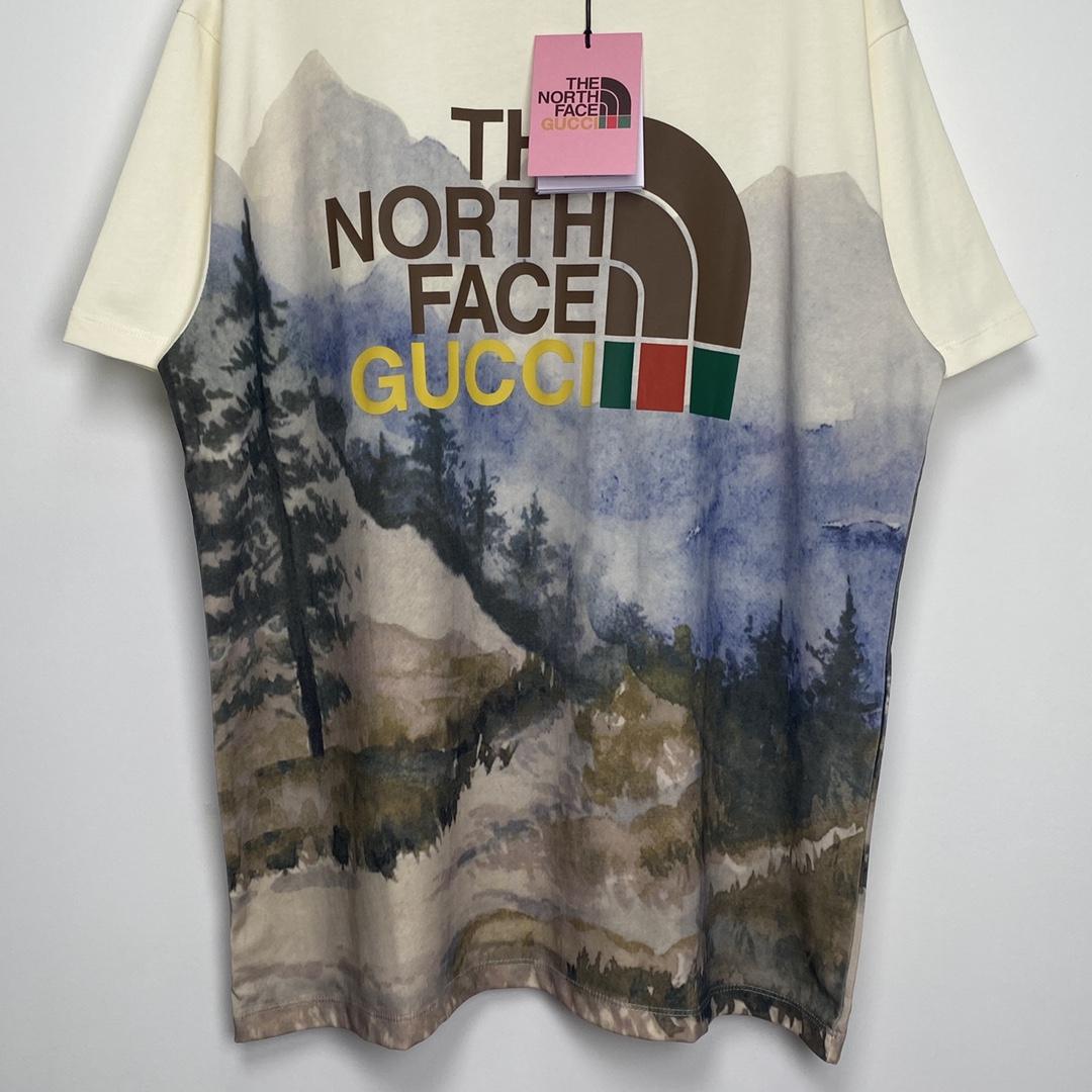 Gucci x The North Face Cotton Jersey T-shirt - PerfectKickZ