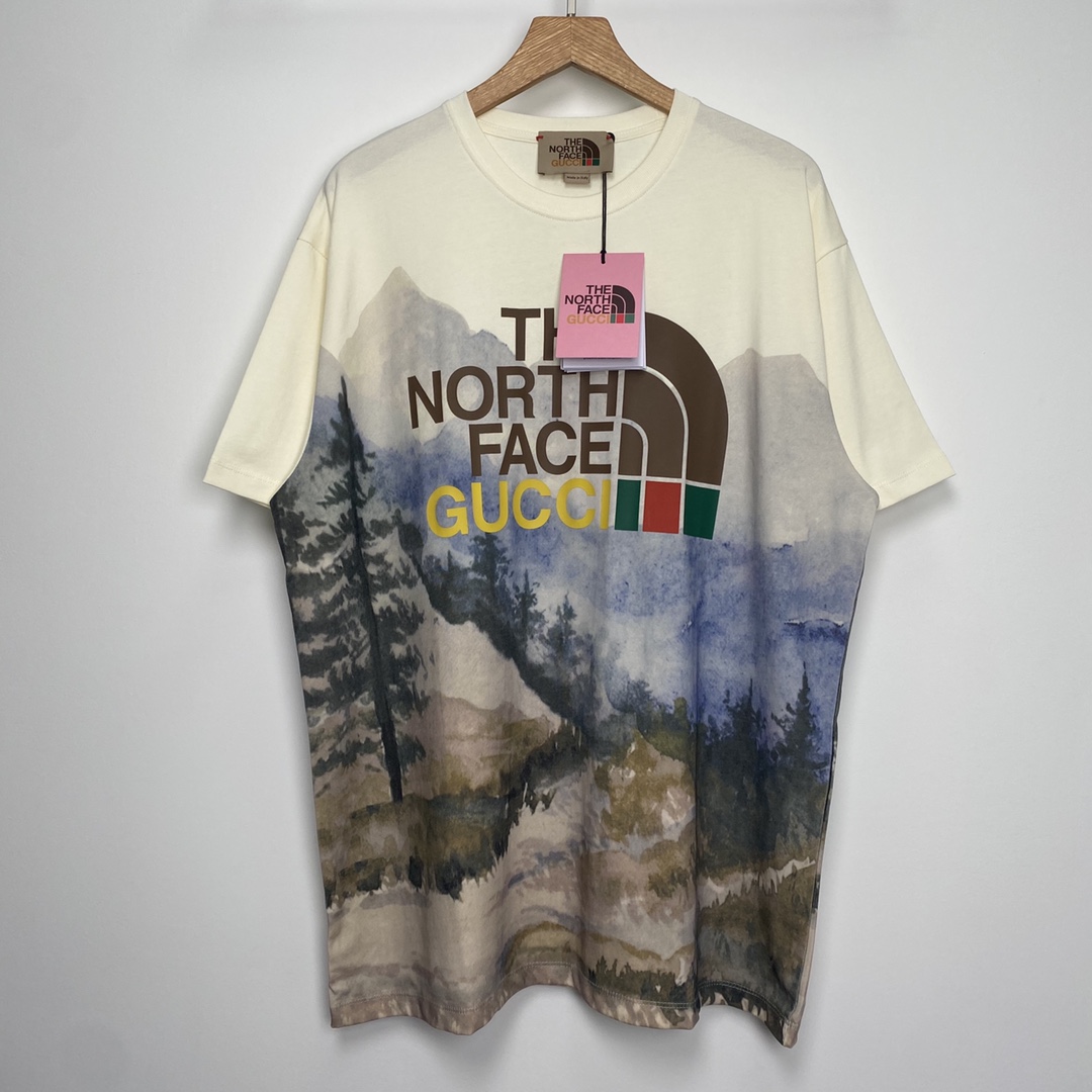 Gucci x The North Face Cotton Jersey T-shirt - PerfectKickZ