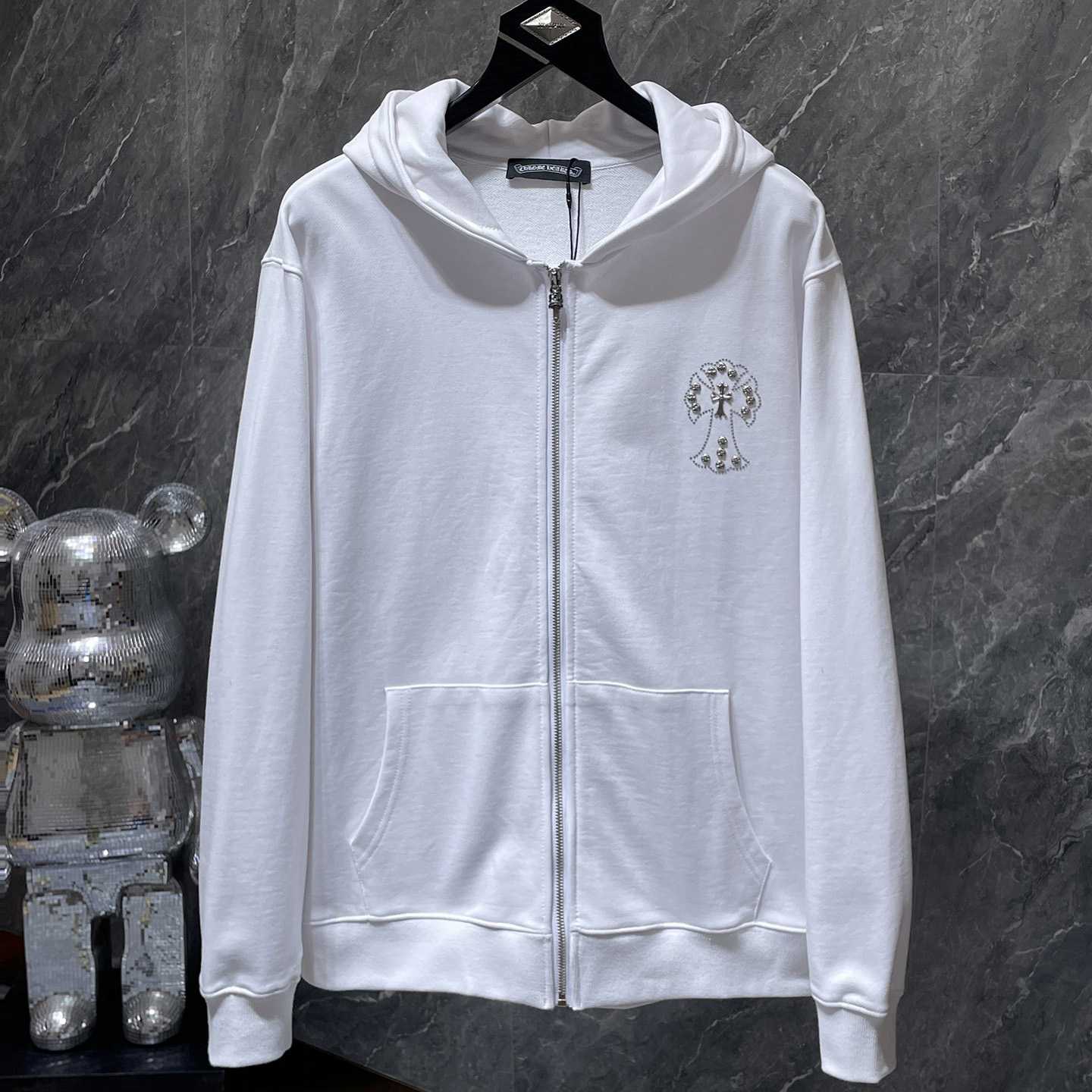 Chrome Hearts Zip Up Hoodie  - PerfectKickZ