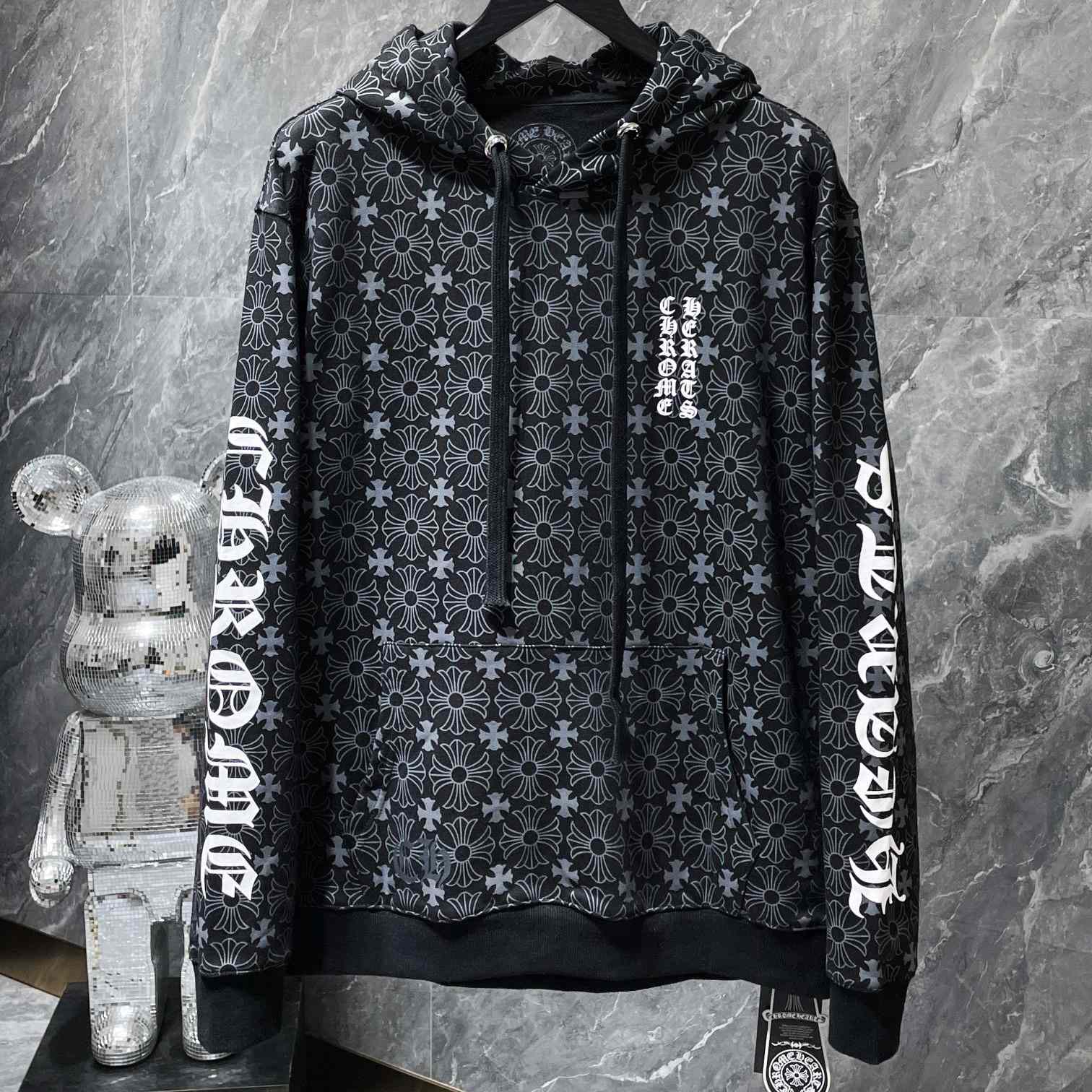 Chrome Hearts Horseshoe  Hoodie - PerfectKickZ