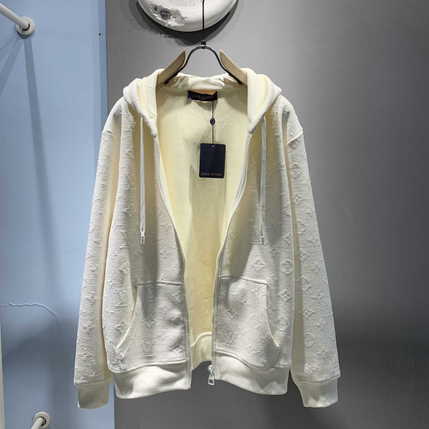 Louis Vuitton Monogram Zip Through Hoodie - PerfectKickZ