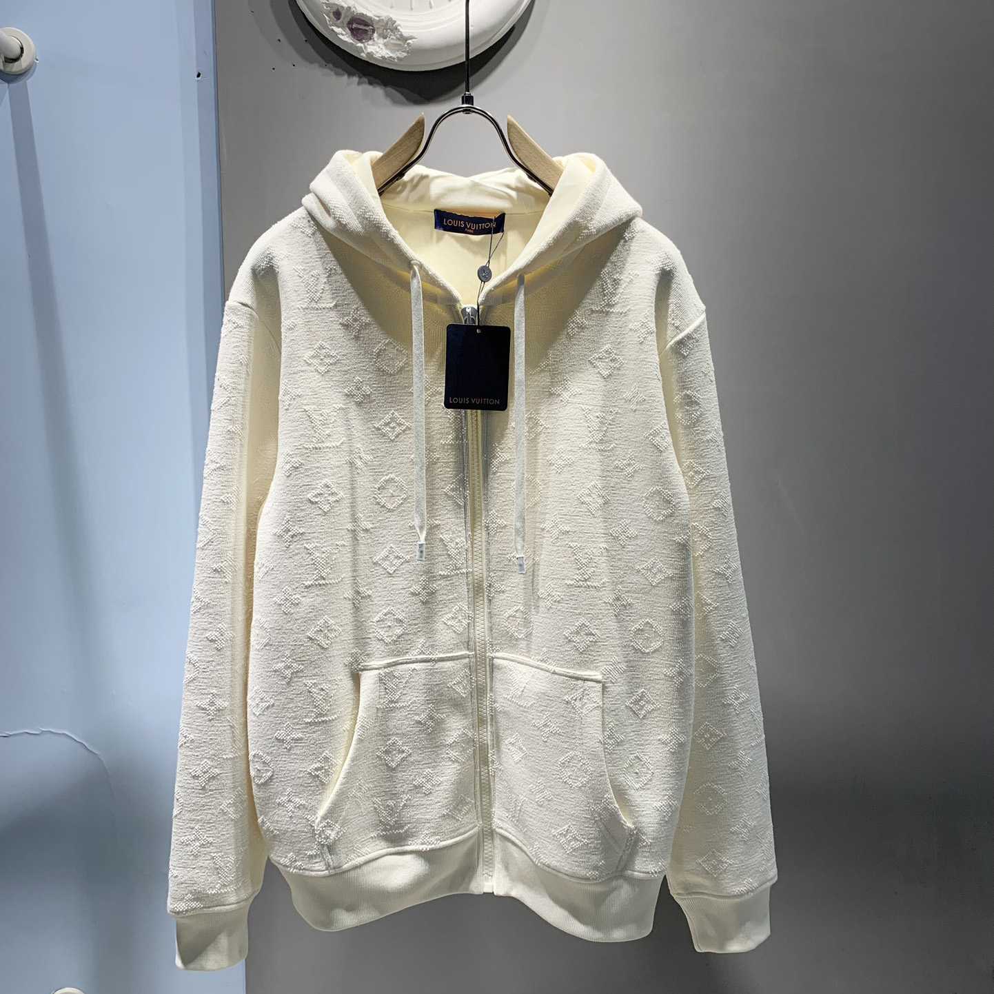 Louis Vuitton Monogram Zip Through Hoodie - PerfectKickZ