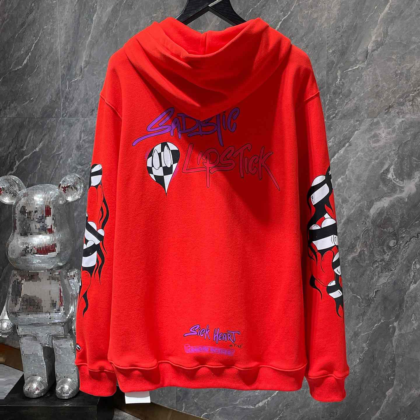 Chrome Hearts × Matty Boy 'Spark The Heart' Hoodie - PerfectKickZ