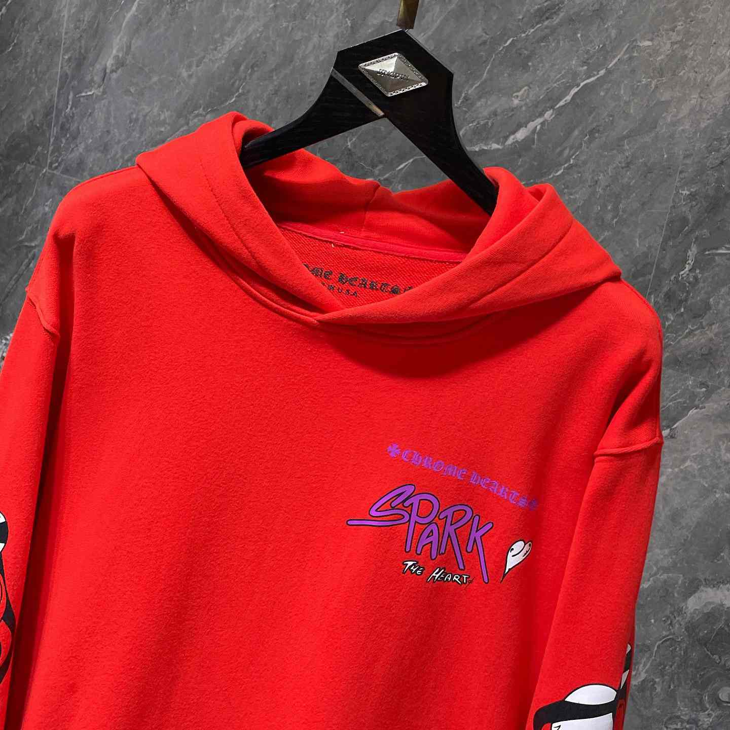 Chrome Hearts × Matty Boy 'Spark The Heart' Hoodie - PerfectKickZ