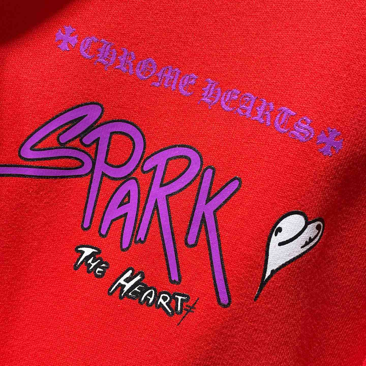 Chrome Hearts × Matty Boy 'Spark The Heart' Hoodie - PerfectKickZ