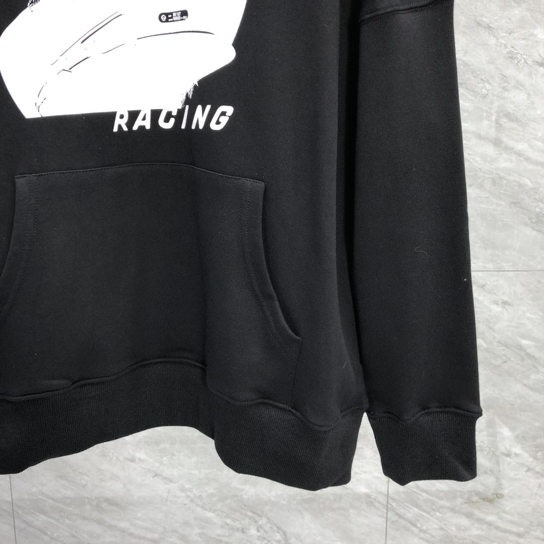 Palm Angels Racing Helmet Hoodie - PerfectKickZ