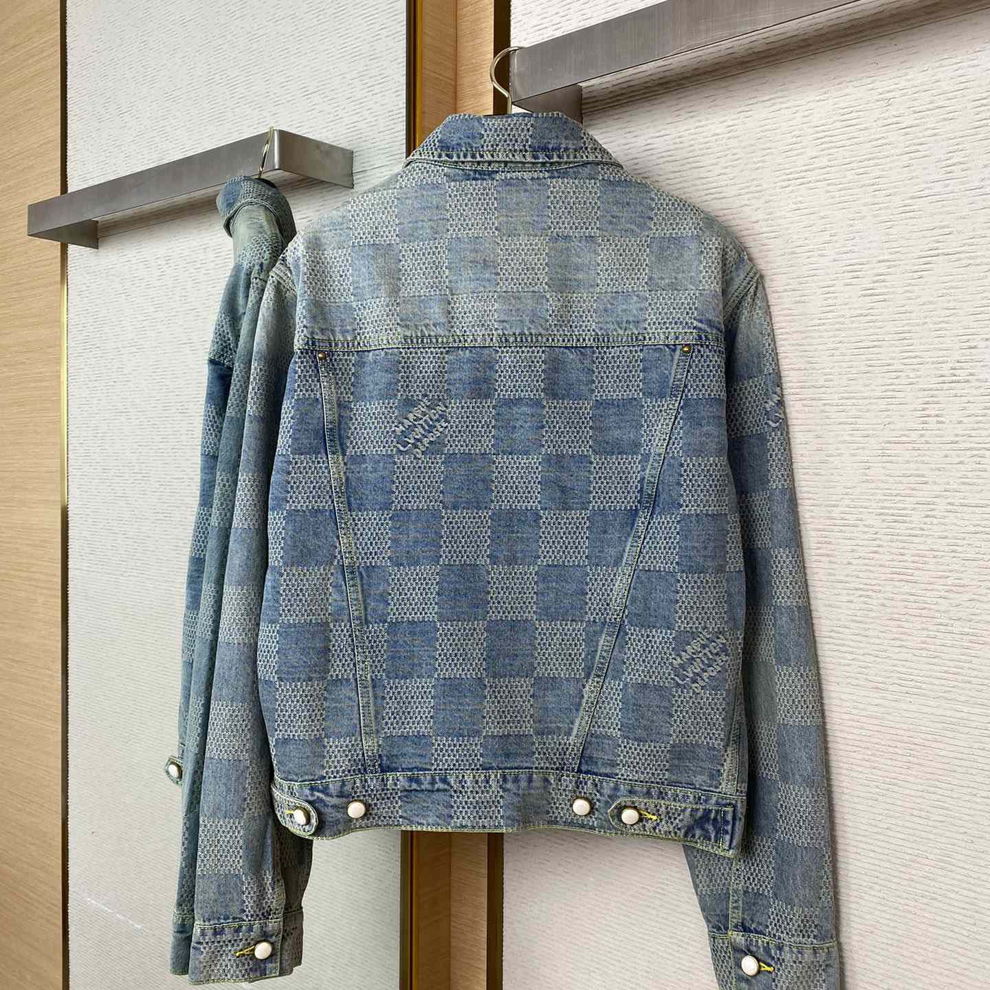 Louis Vuitton Damier Denim Jacket - PerfectKickZ