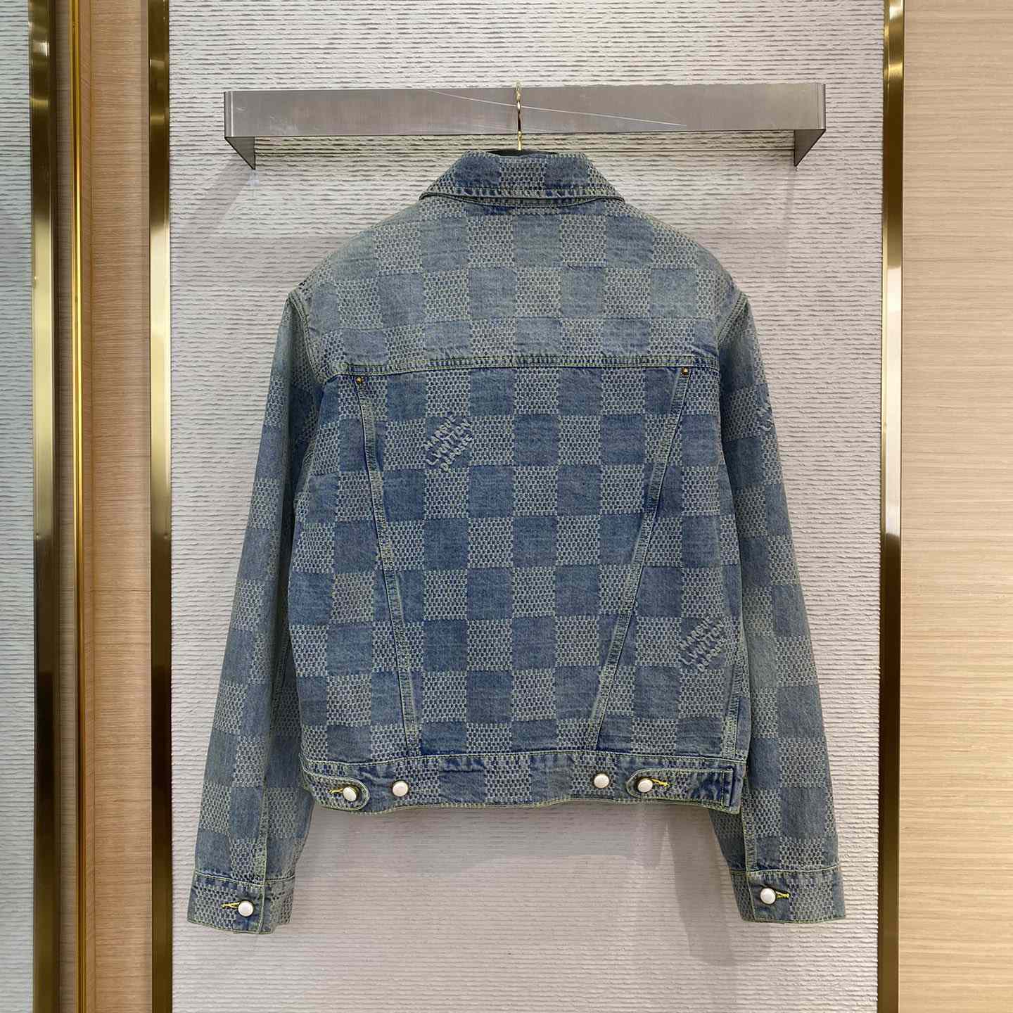 Louis Vuitton Damier Denim Jacket - PerfectKickZ