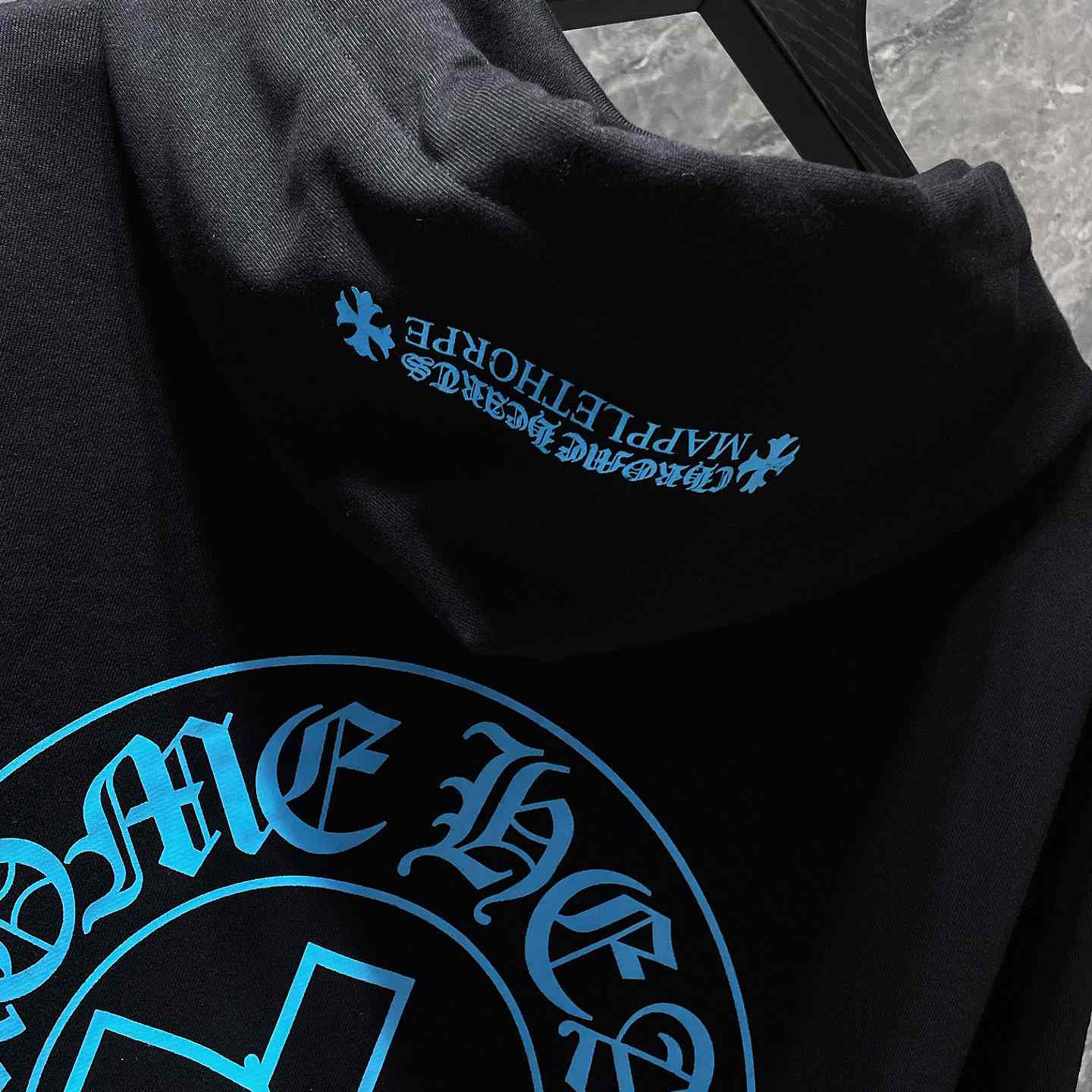 Chrome Hearts Chomper Black Hoodie - PerfectKickZ