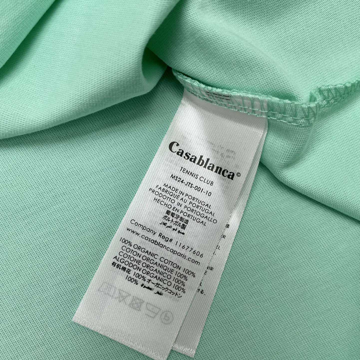 Casablanca Cotton T-Shirt   C888 - PerfectKickZ