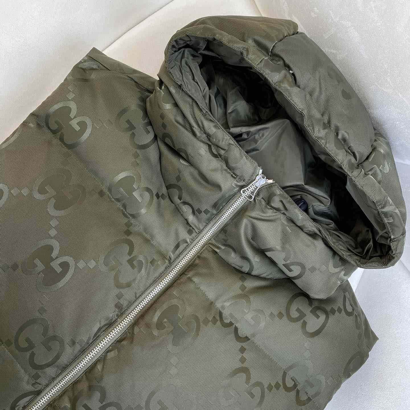 Gucci Jumbo GG Canvas Down Vest - PerfectKickZ