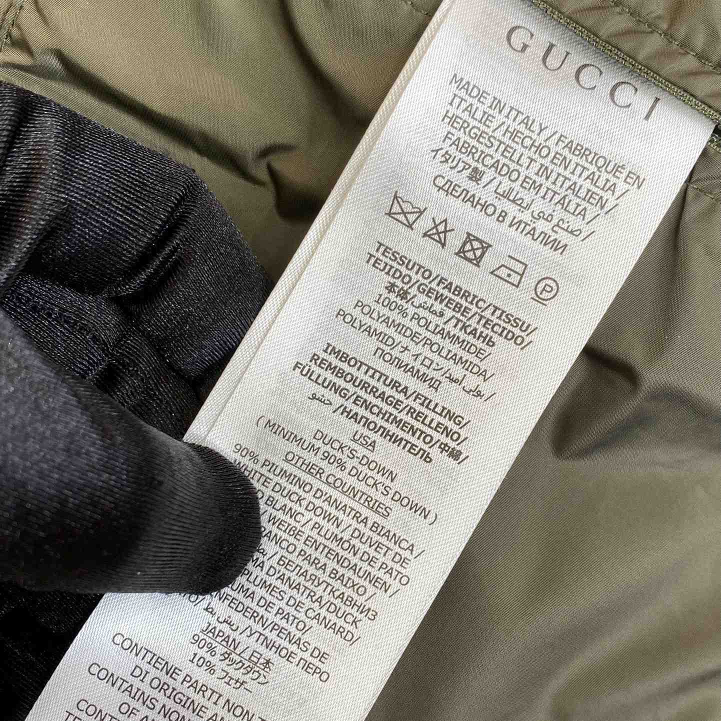 Gucci Jumbo GG Canvas Down Vest - PerfectKickZ
