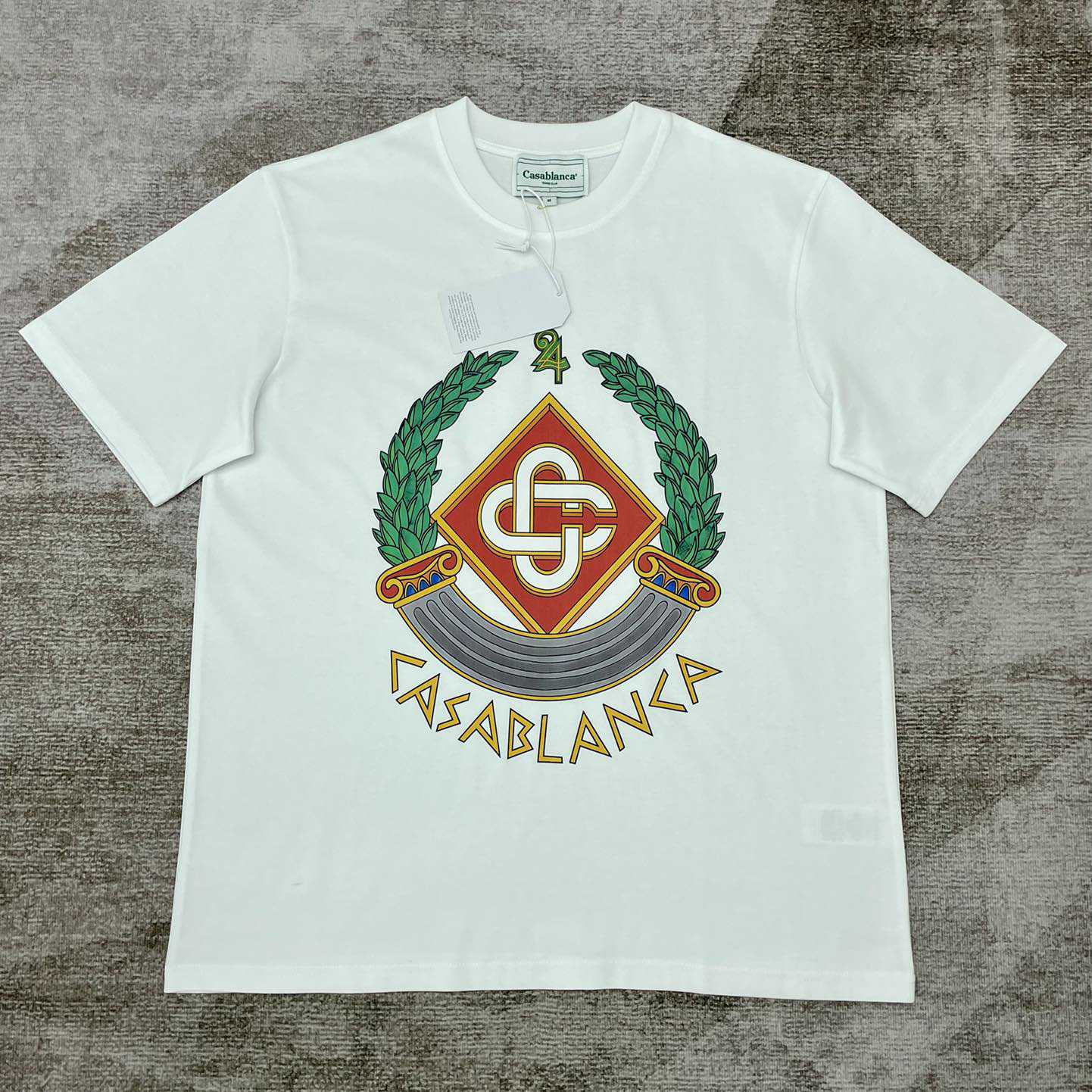 Casablanca Casa Crest T-shirt   C924 - PerfectKickZ