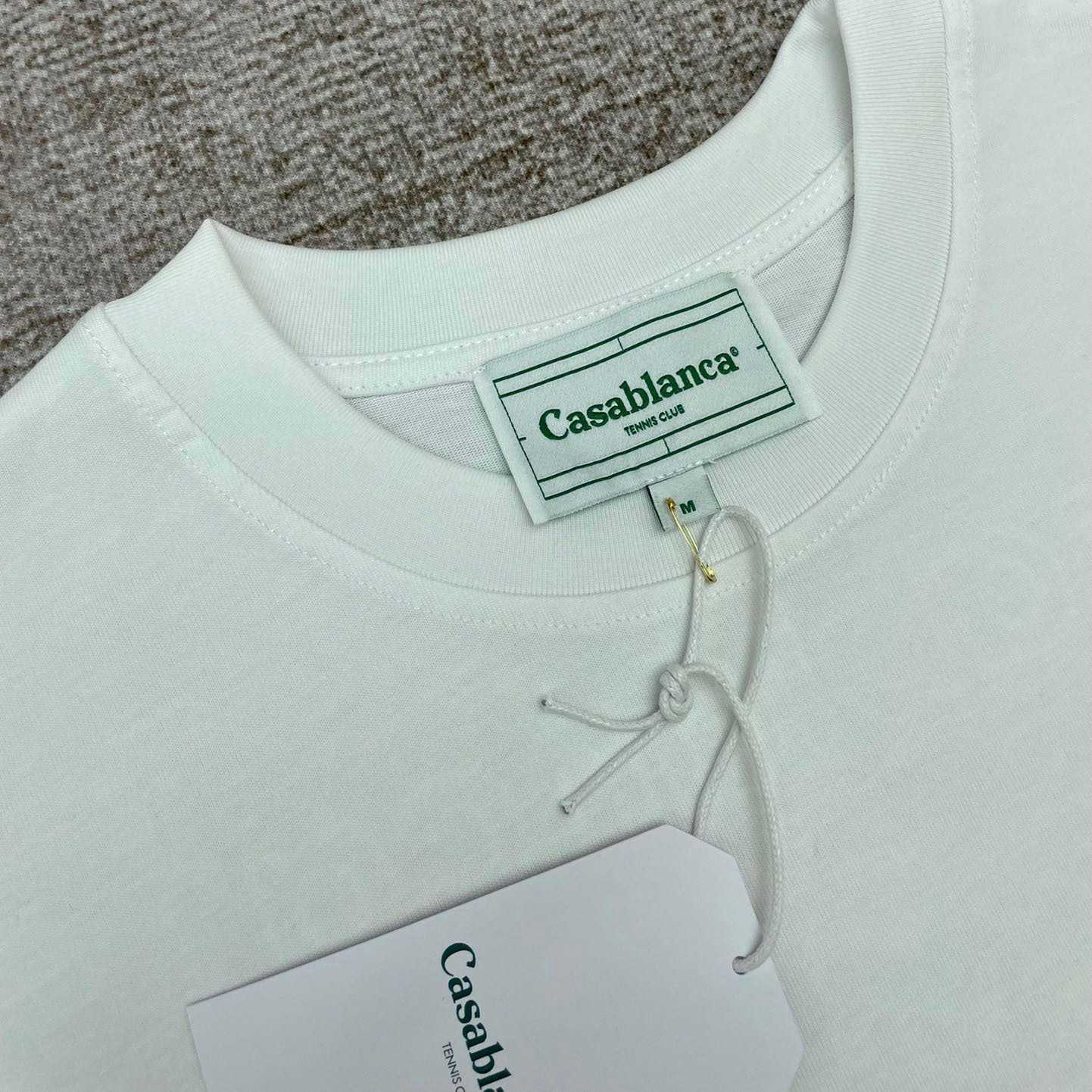 Casablanca Casa Crest T-shirt   C924 - PerfectKickZ