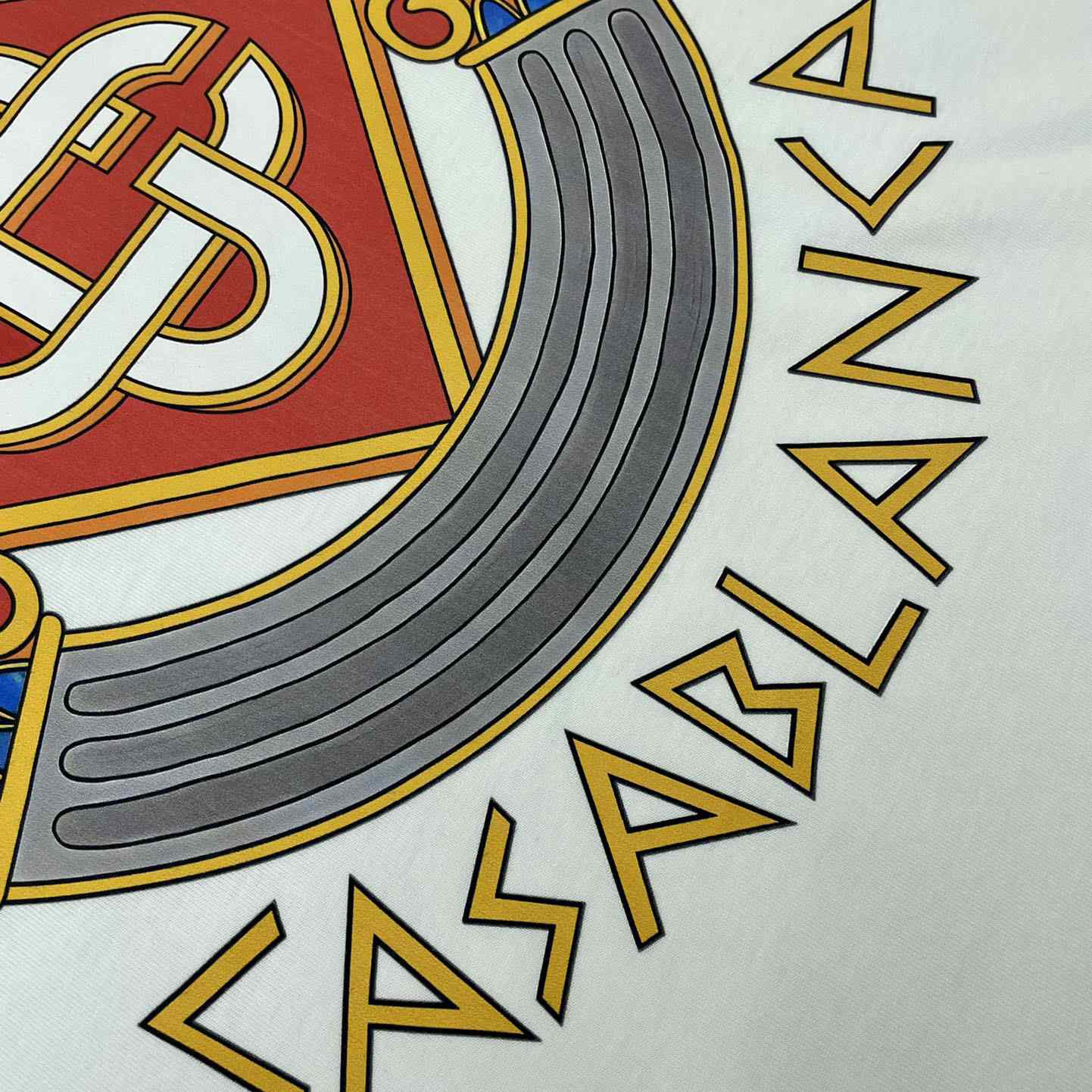 Casablanca Casa Crest T-shirt   C924 - PerfectKickZ