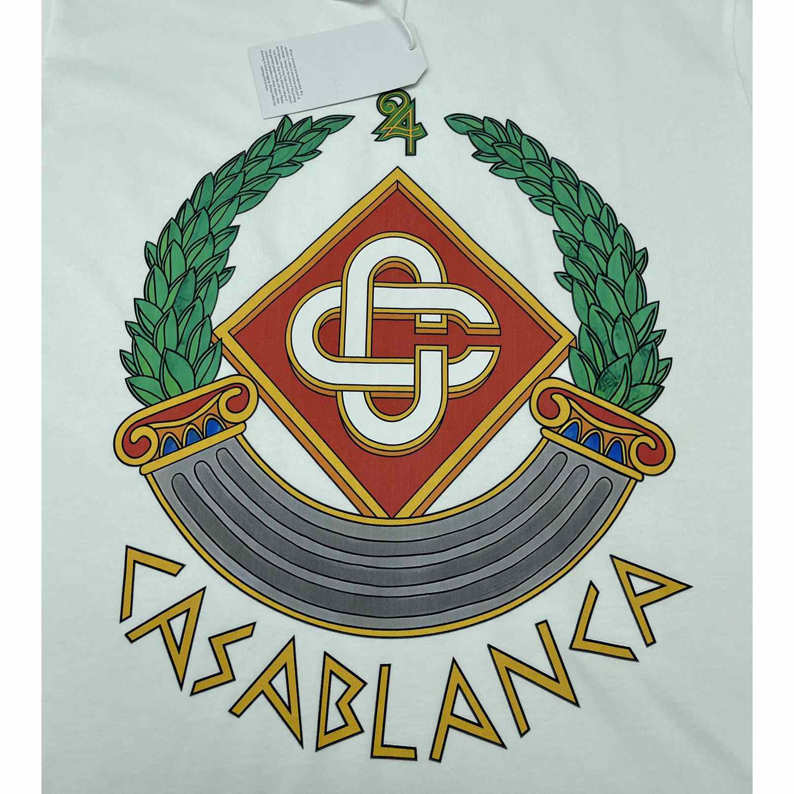 Casablanca Casa Crest T-shirt   C924 - PerfectKickZ
