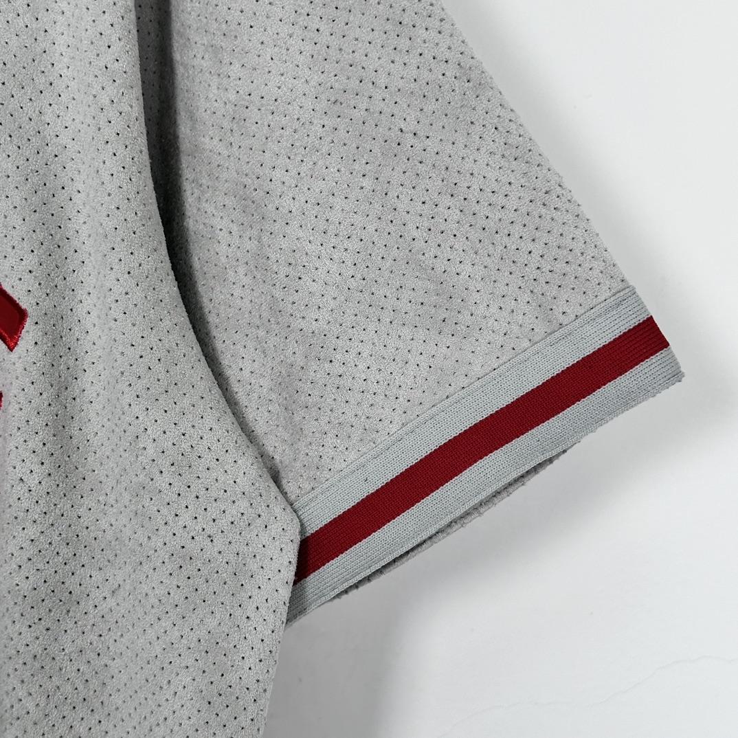 Supreme Ultrasuede Mesh Baseball Jersey - PerfectKickZ