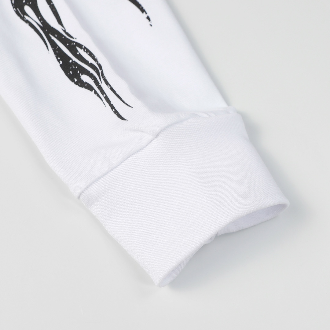 Hellstar Meteor Flame Limited Edition Long Sleeve T-Shirt - PerfectKickZ