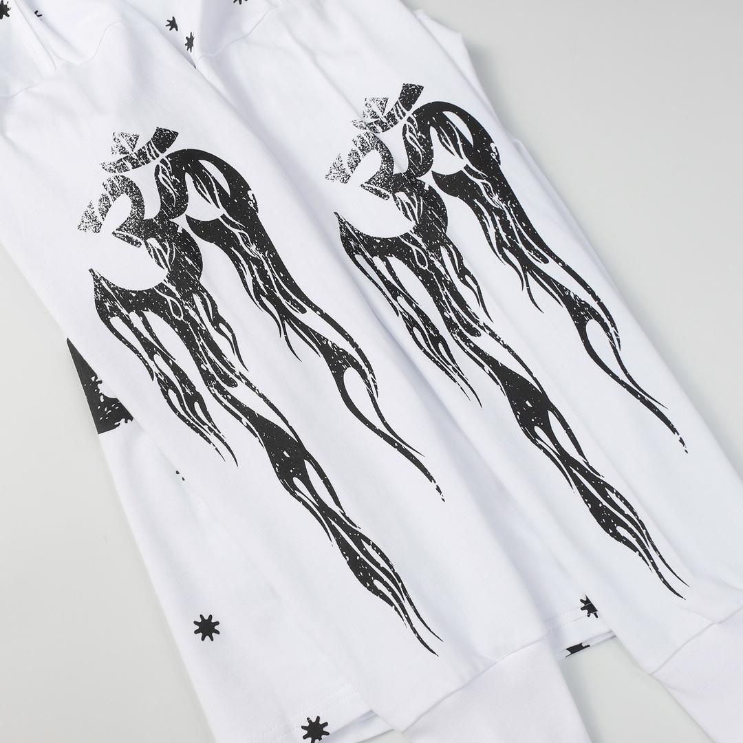 Hellstar Meteor Flame Limited Edition Long Sleeve T-Shirt - PerfectKickZ