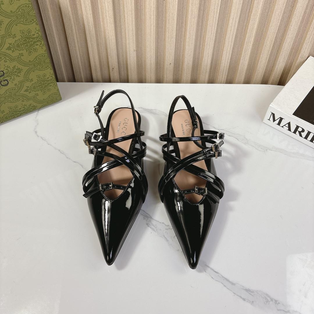 Gucci Women's Strappy Ballet Flat - PerfectKickZ